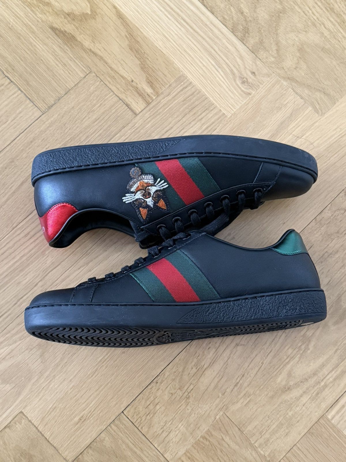 Gucci Gucci Ace Limited Edition Dog Sneaker Brandnew Sz.6 Size US 9 / IT 39 - 9 Thumbnail