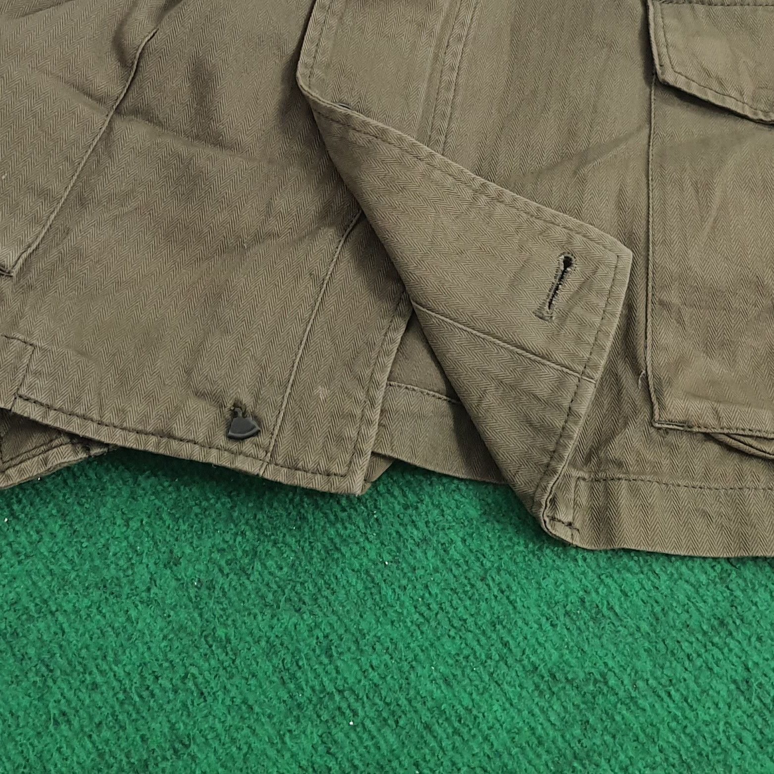 Ermenegildo Zegna × Vintage Vintage E.Z by Zegna Military Style Jacket Size US M / EU 48-50 / 2 - 11 Thumbnail