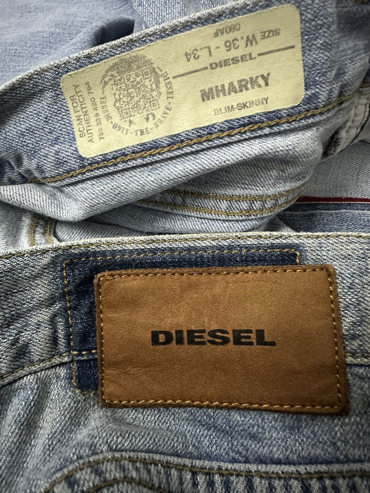 Diesel Hot Italy Diesel Distressed Denim Jeans Size US 40 / EU 56 - 4 Thumbnail