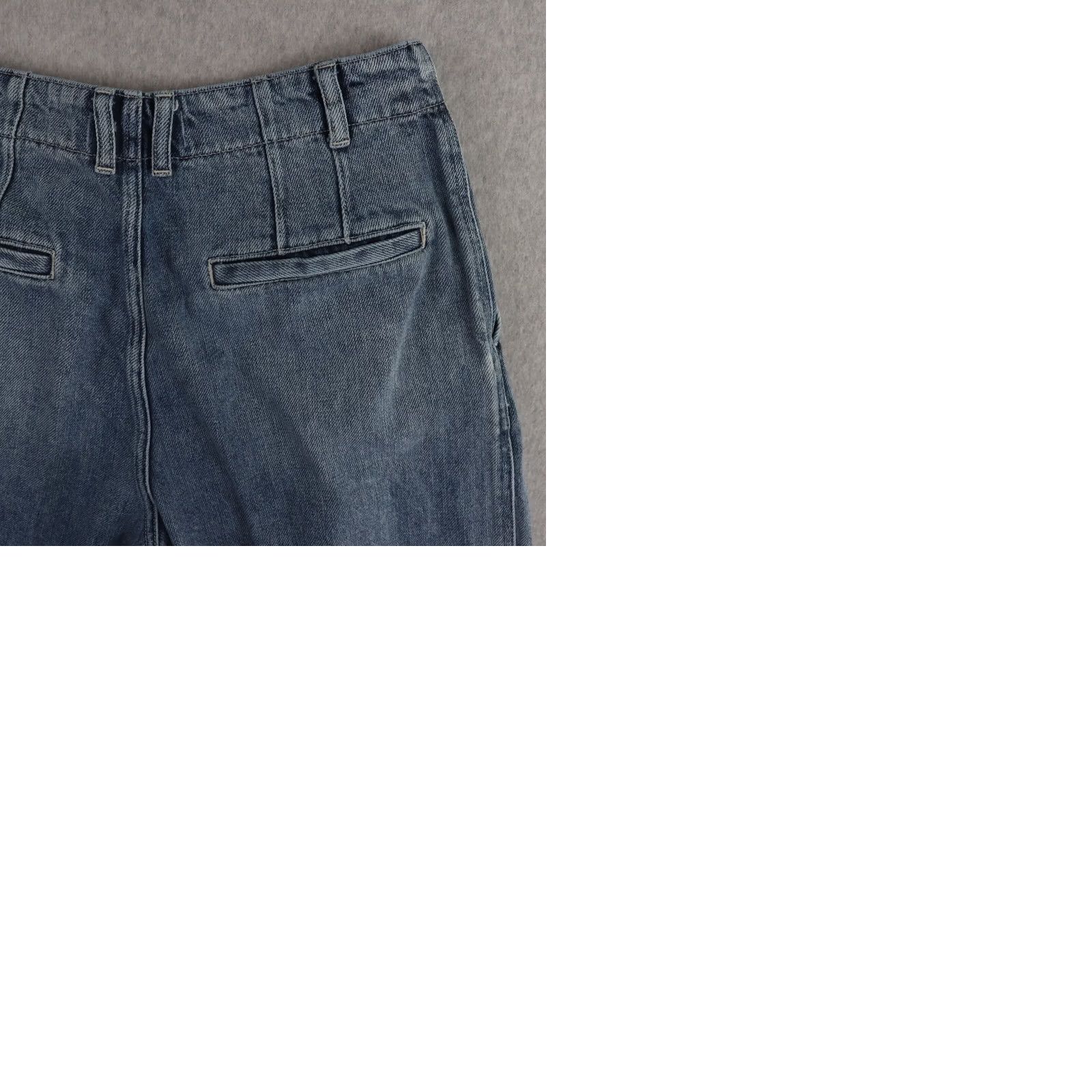 Vintage WE THE FREE Pants Womens Size 30 Denim Track Wide Leg Light Blue 30x25 Size 30" / US 8 / IT 44 - 10 Thumbnail
