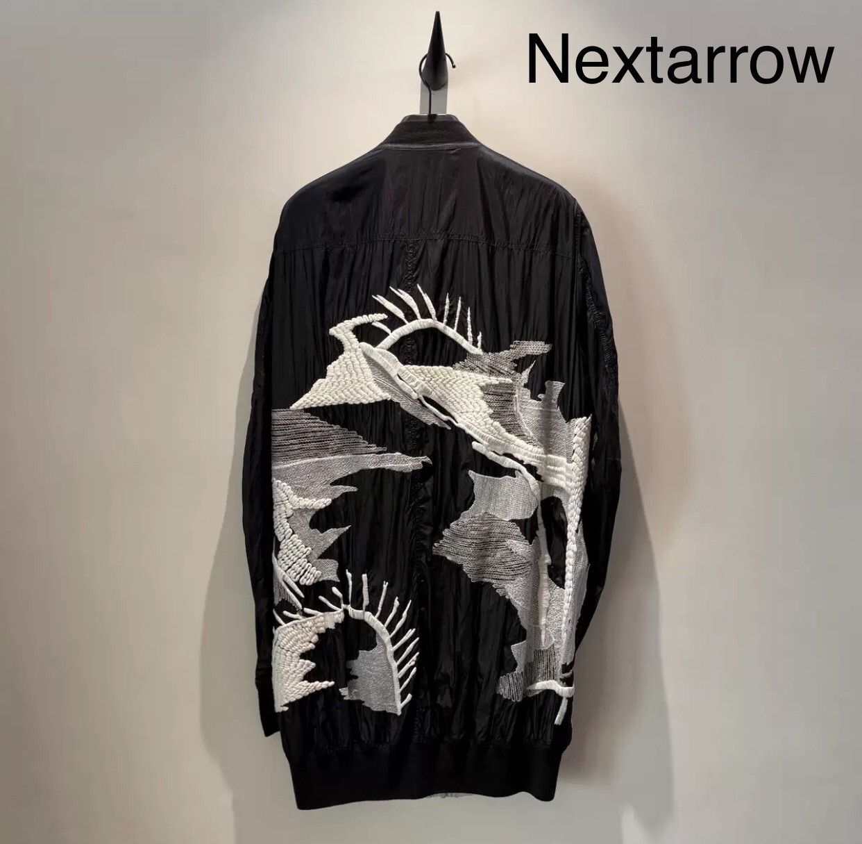 Rick Owens Rick owens mainline nylon needlework embroidery jacket2412- Size US M / EU 48-50 / 2 - 2 Thumbnail