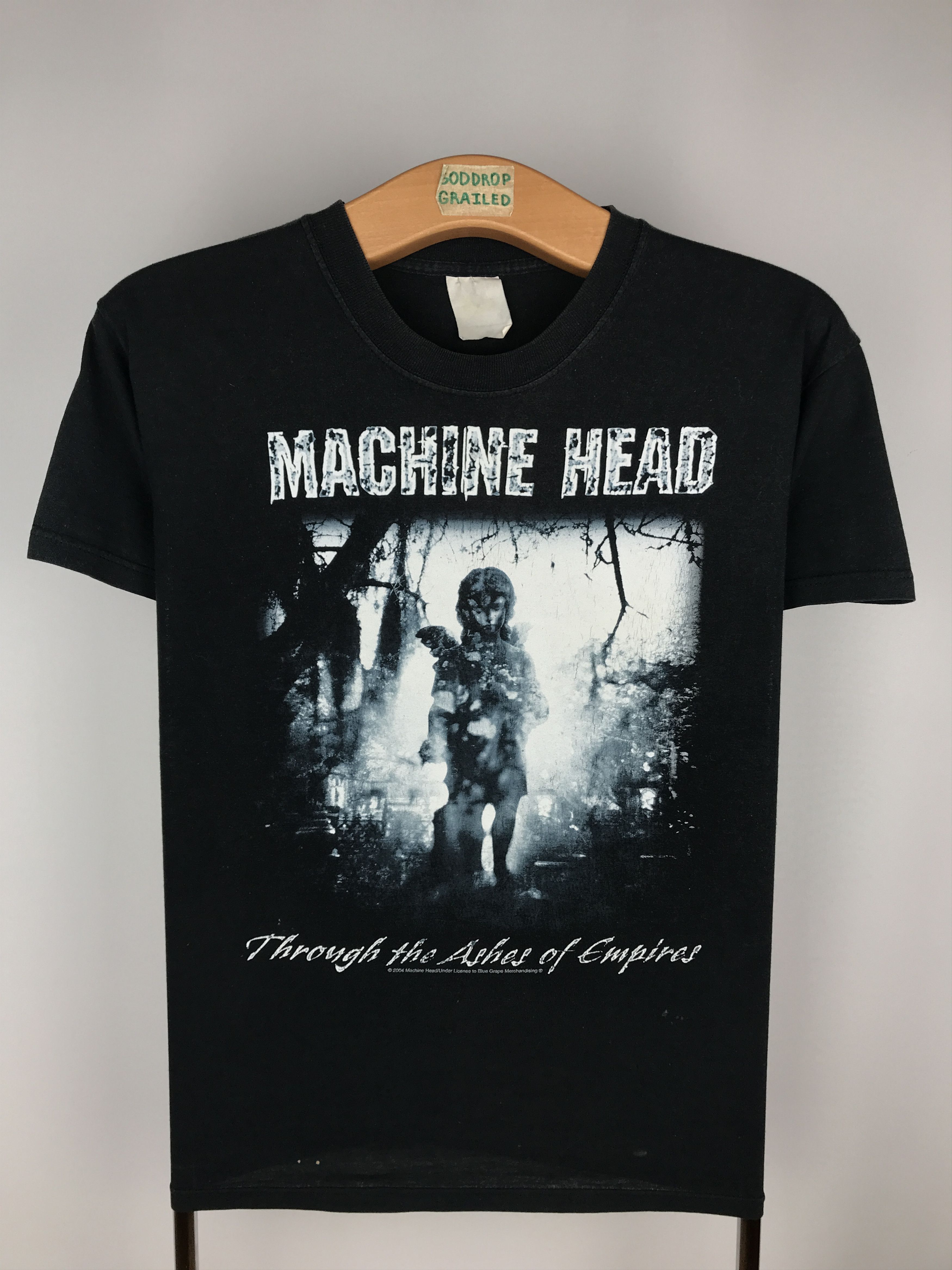 Band Tees Vintage Machine Head Groove Metal Rock Graphic T Shirt Tee Size US S / EU 44-46 / 1 - 1 Thumbnail