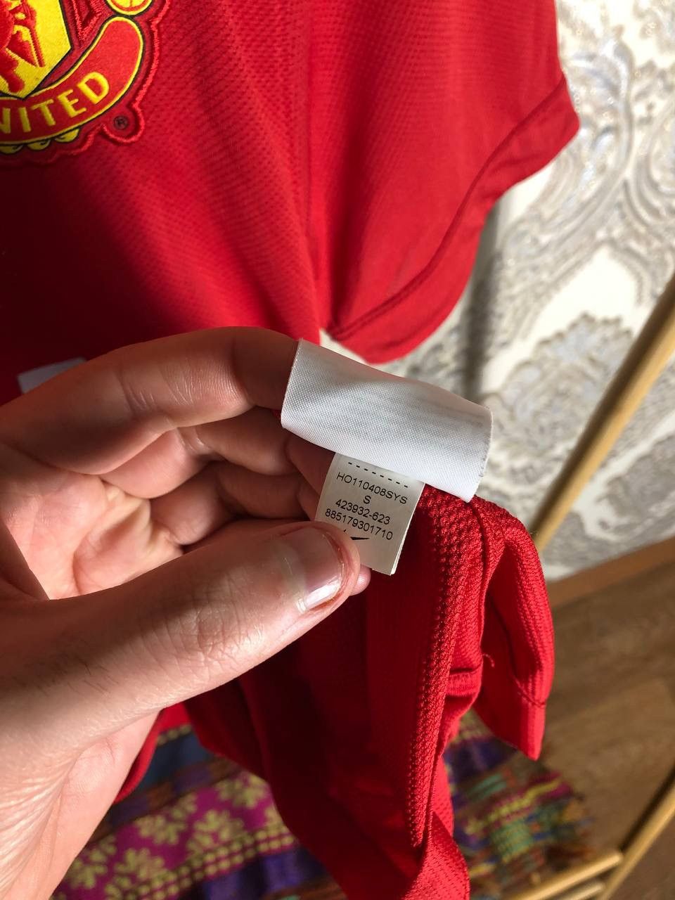 Nike VINTAGE NIKE FC MANCHESTER UNITED ENGLAND SOCCER JERSEY Y2K Size US S / EU 44-46 / 1 - 5 Thumbnail