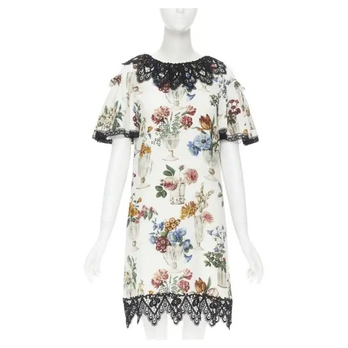 Dolce & Gabbana o1y0825 Mini Dress in Multicolor Size XS / US 0-2 / IT 36-38 - 1 Thumbnail