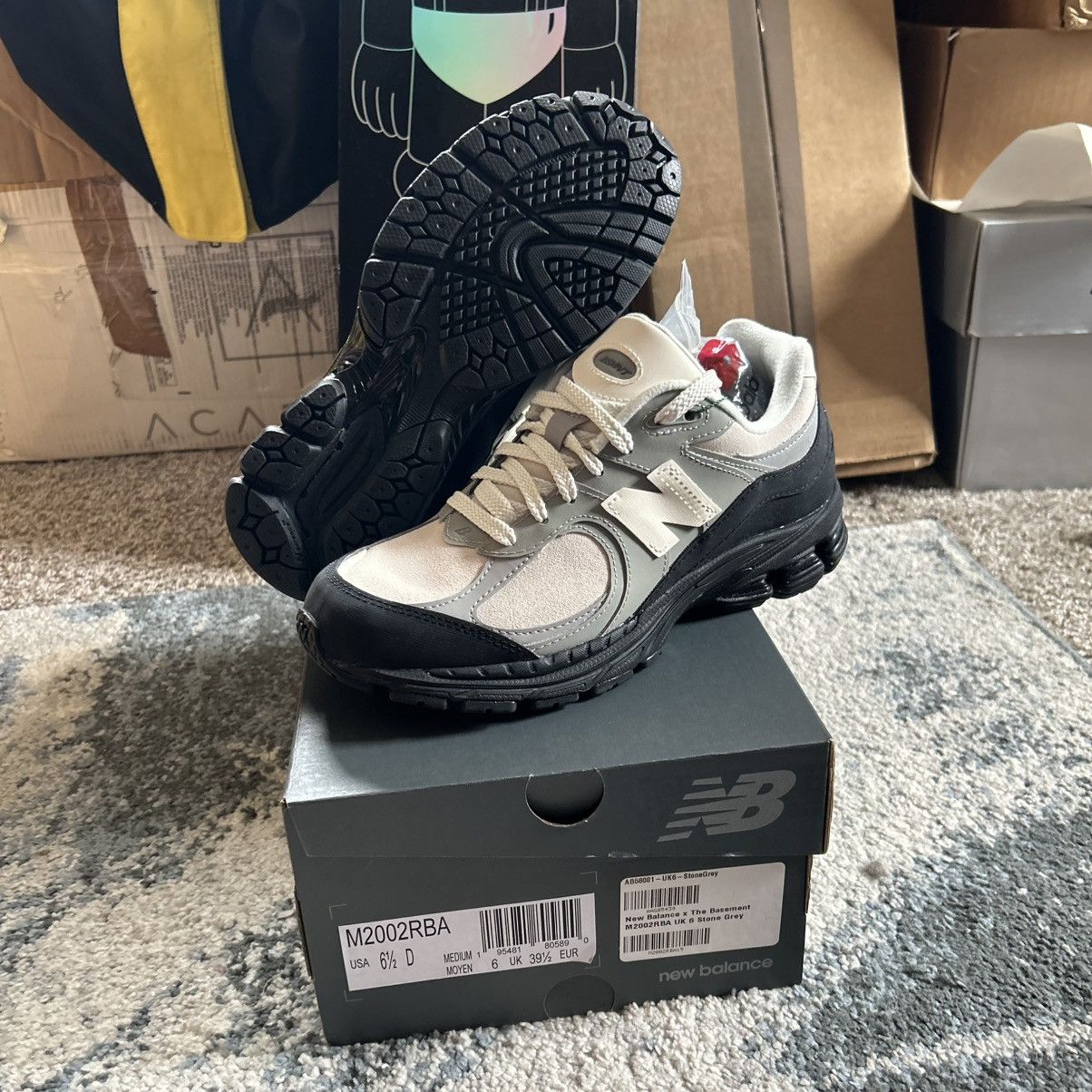 New Balance × The Basement M2002RBA BSMNT LONDON 2002R STONE GREY 3M REFLECTiVE Size US 8 / IT 38 - 1 Thumbnail