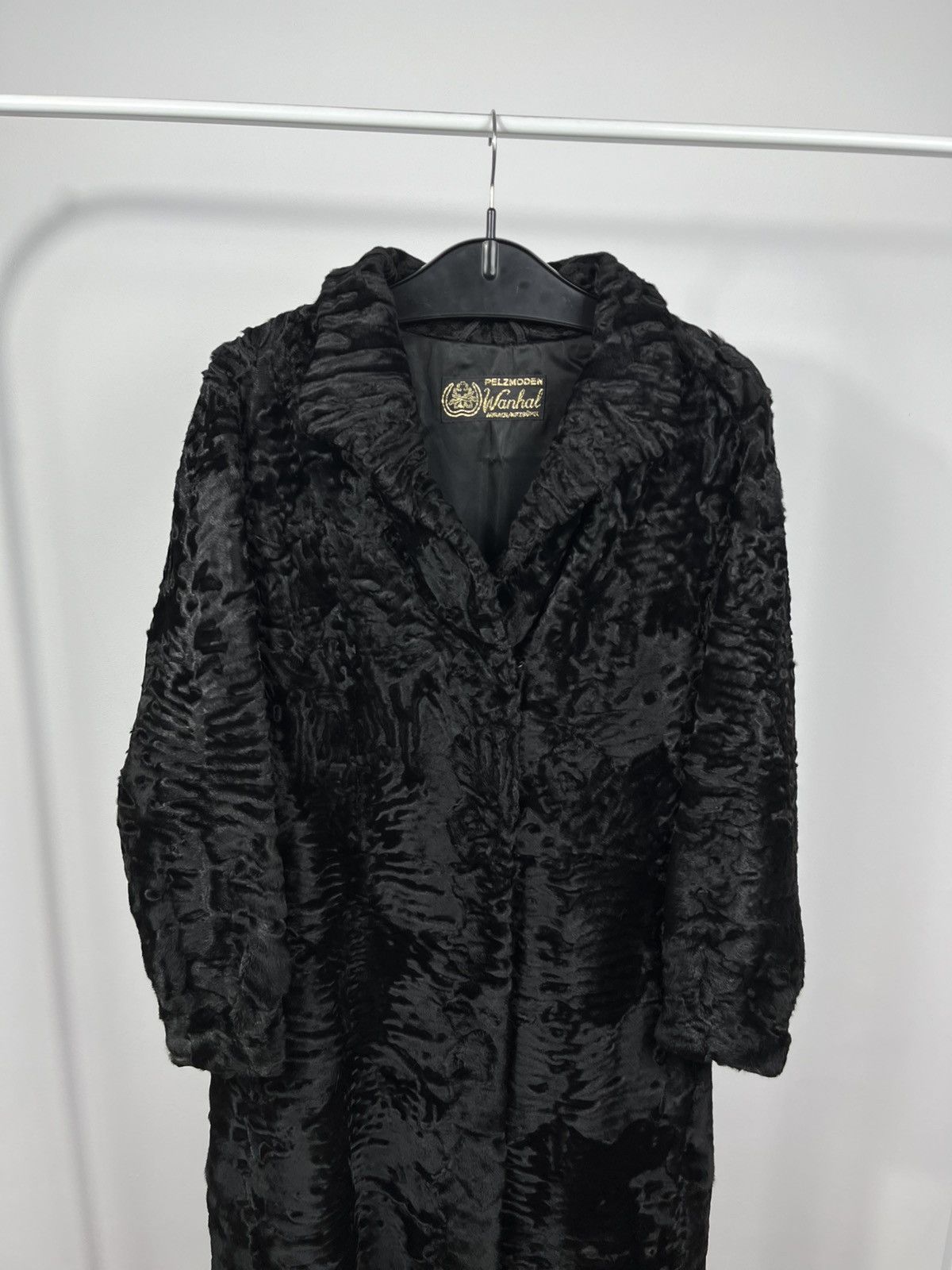 Other Vintage Real Fur Coat Black Long Classic Luxury Warm Winter Size XL / US 12-14 / IT 48-50 - 2 Thumbnail