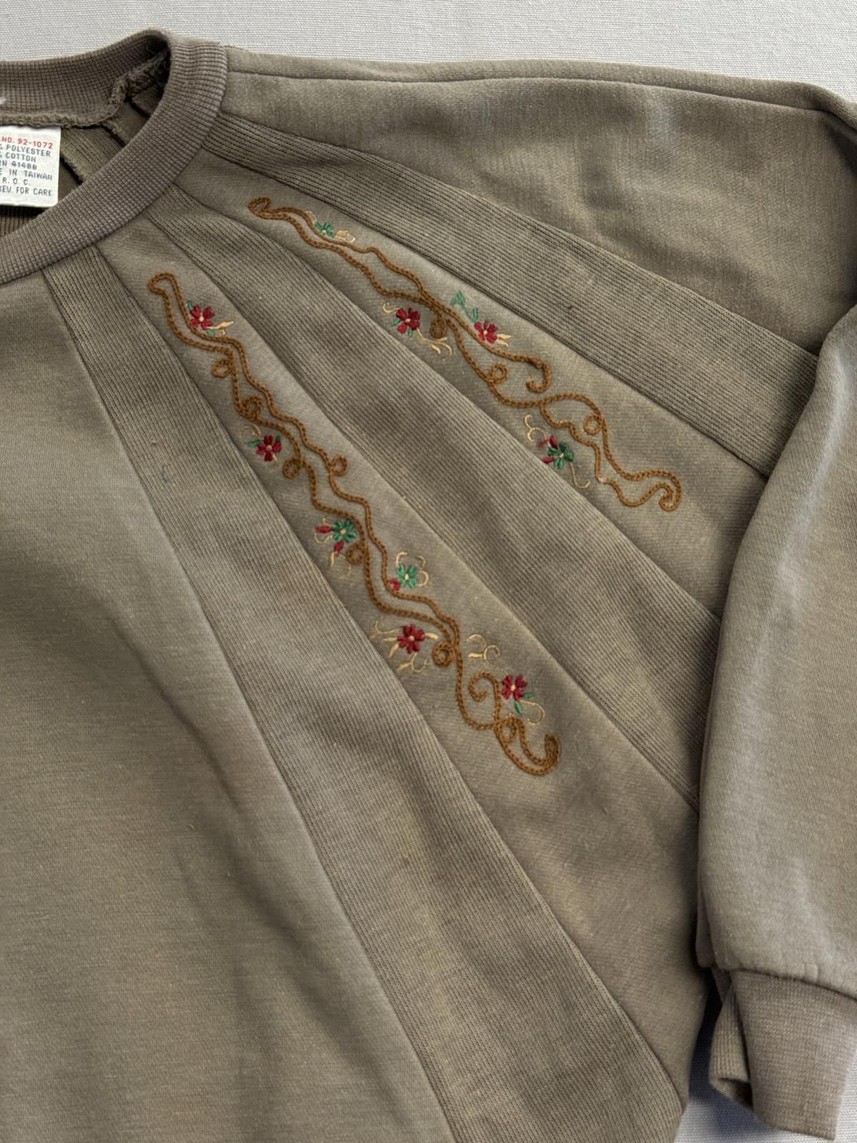 Designer Vintage Together! 80s Symmetric Crewneck Sweatshirt - M Size M / US 6-8 / IT 42-44 - 3 Thumbnail