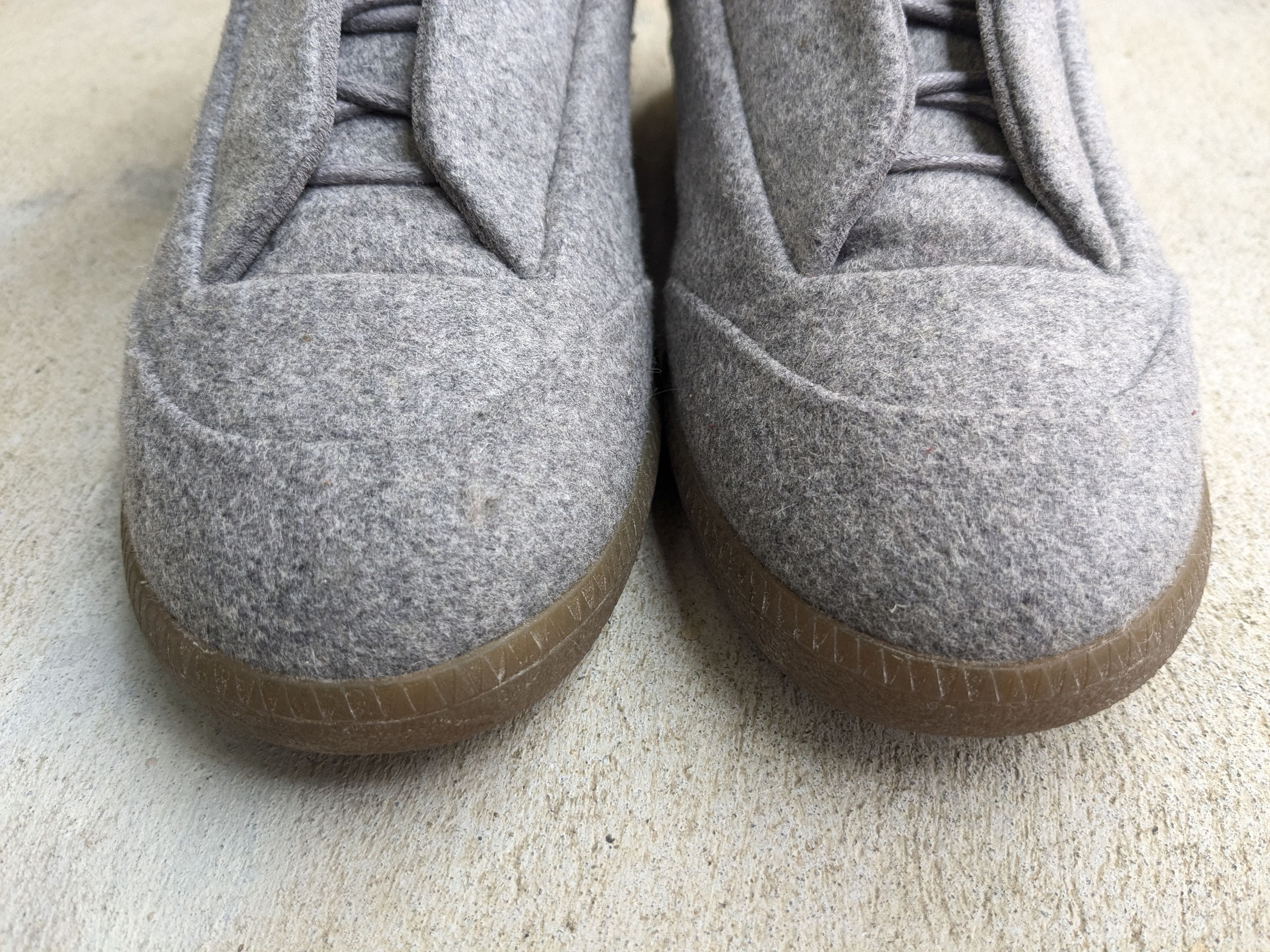 Maison Margiela Maison Margiela Future Gray 8 41 High Tops Wool Size US 8 / EU 41 - 5 Thumbnail