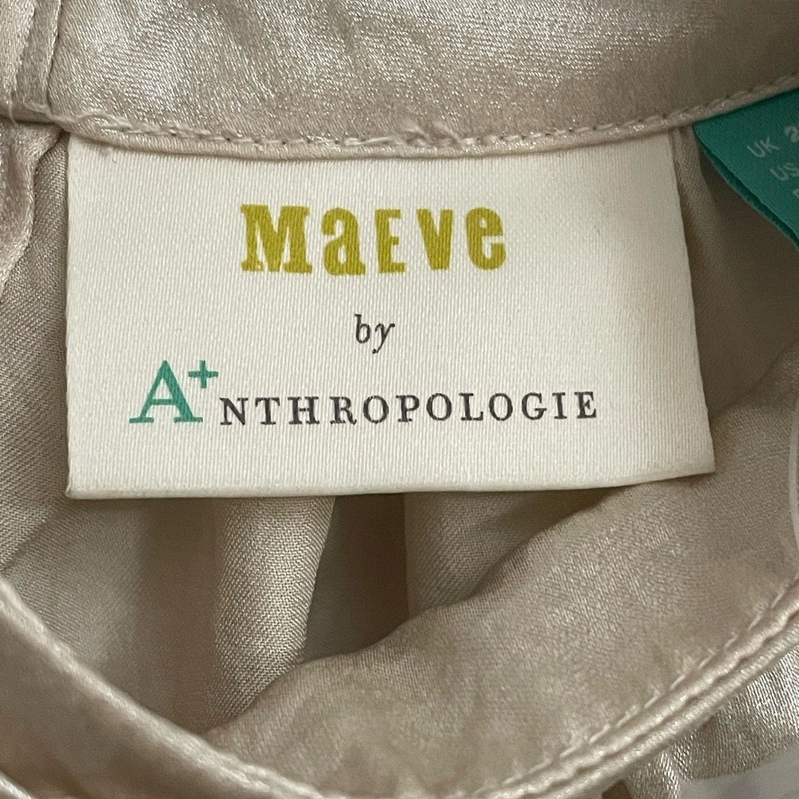 Anthropologie Maeve Anthropologie Romilly Sleeveless Blouse Women 16W Size XXL / US 16-18 / IT 52-54 - 4 Thumbnail