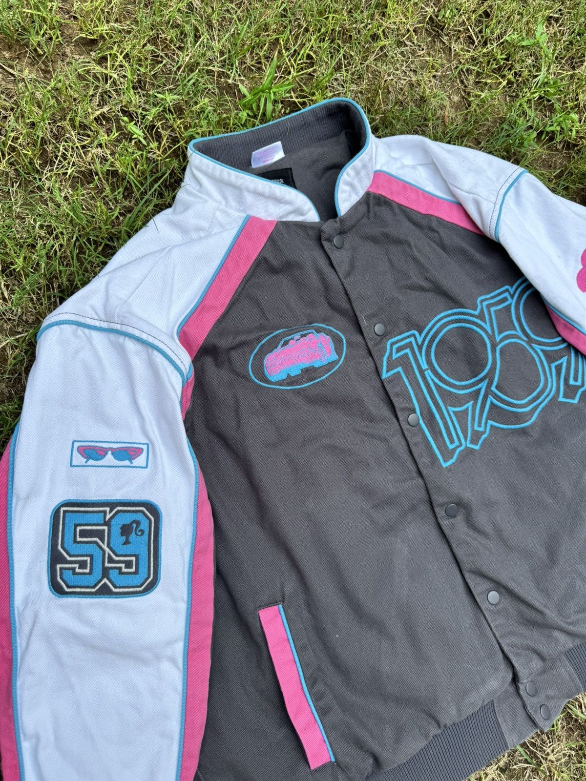 Vintage 1995 Limited Edition Barbie varsity jacket Size US M / EU 48-50 / 2 - 4 Thumbnail