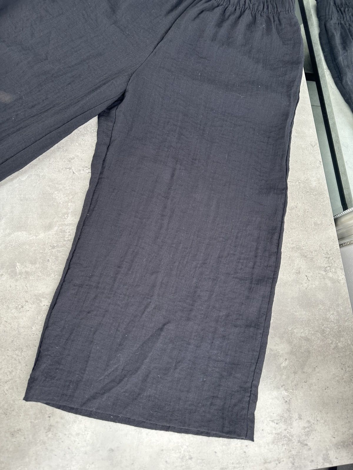 Japanese Brand Vintage Cropped Wide Pants Size US 32 / EU 48 - 7 Thumbnail