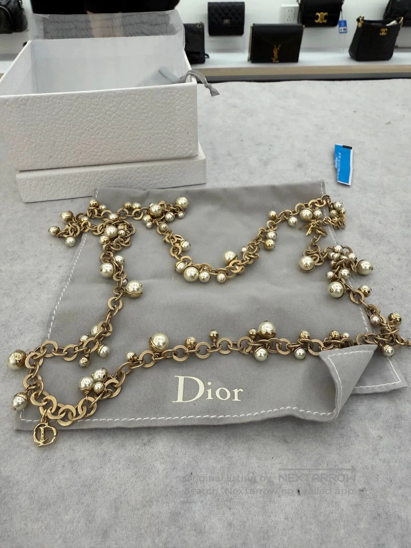 Dior Dior Pearl Sweater Chain. Size ONE SIZE - 3 Thumbnail