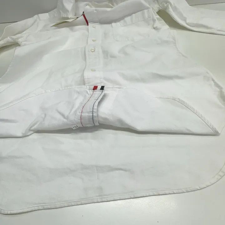 Thom Browne Thom Browne Classic Long Sleeve Shirt for Men -2507 Size US S / EU 44-46 / 1 - 4 Thumbnail