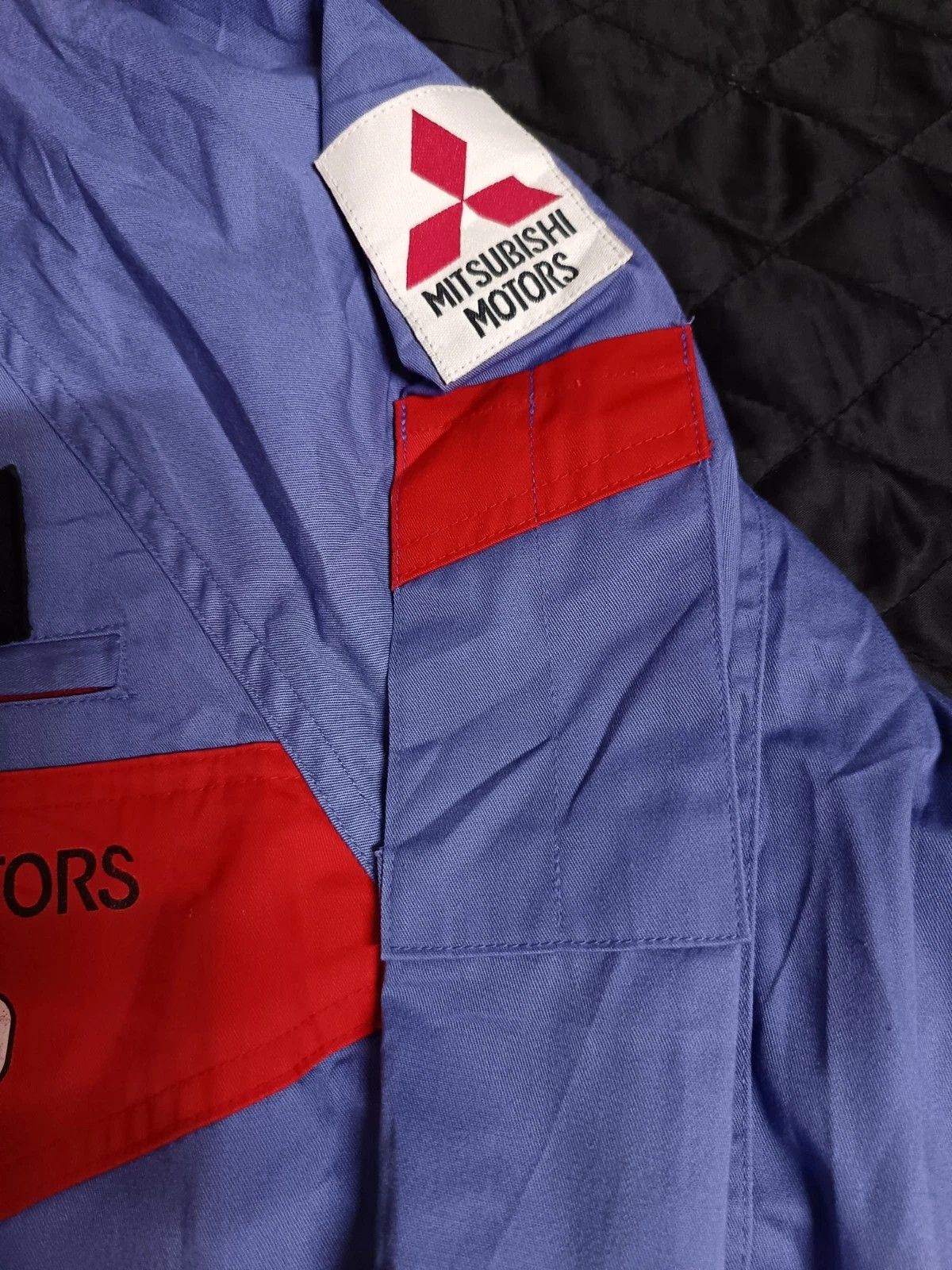 Japanese Brand Mitsubishi Motors Fuso Mechanic Jumpsuit Coveralls Vintage Size US 42 / EU 58 - 3 Thumbnail