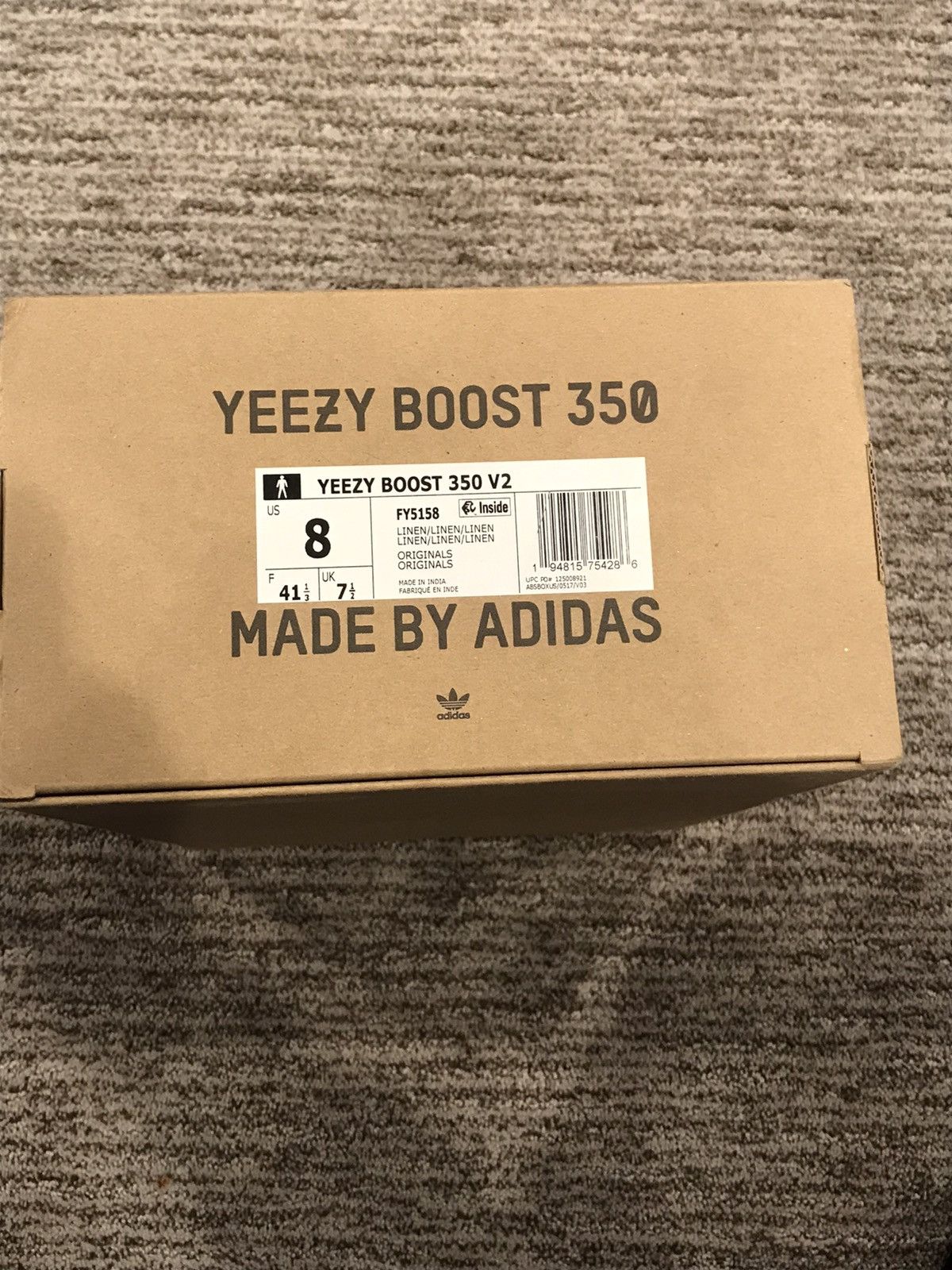 Adidas × Yeezy Yeezy 350 desert sage Size US 8 / EU 41 - 12 Thumbnail