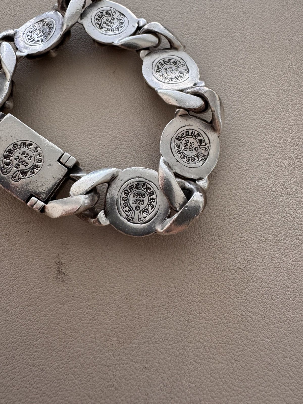 Chrome Hearts Chrome Hearts Heavy Fleur De Lis Cuban Bracelet Size ONE SIZE - 3 Thumbnail