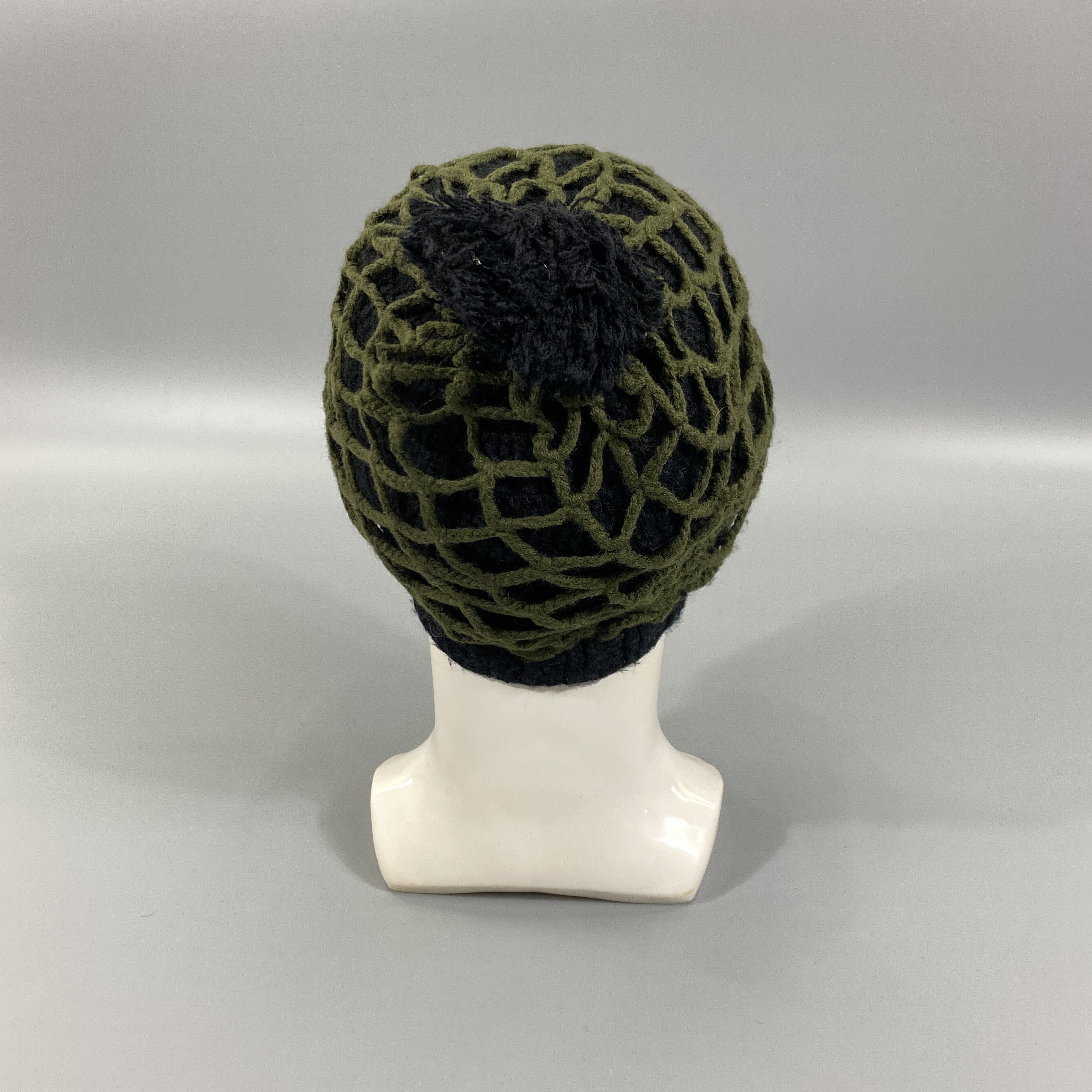 Japanese Brand Crochet Cable Beanie Hats -BN917 Size ONE SIZE - 4 Thumbnail