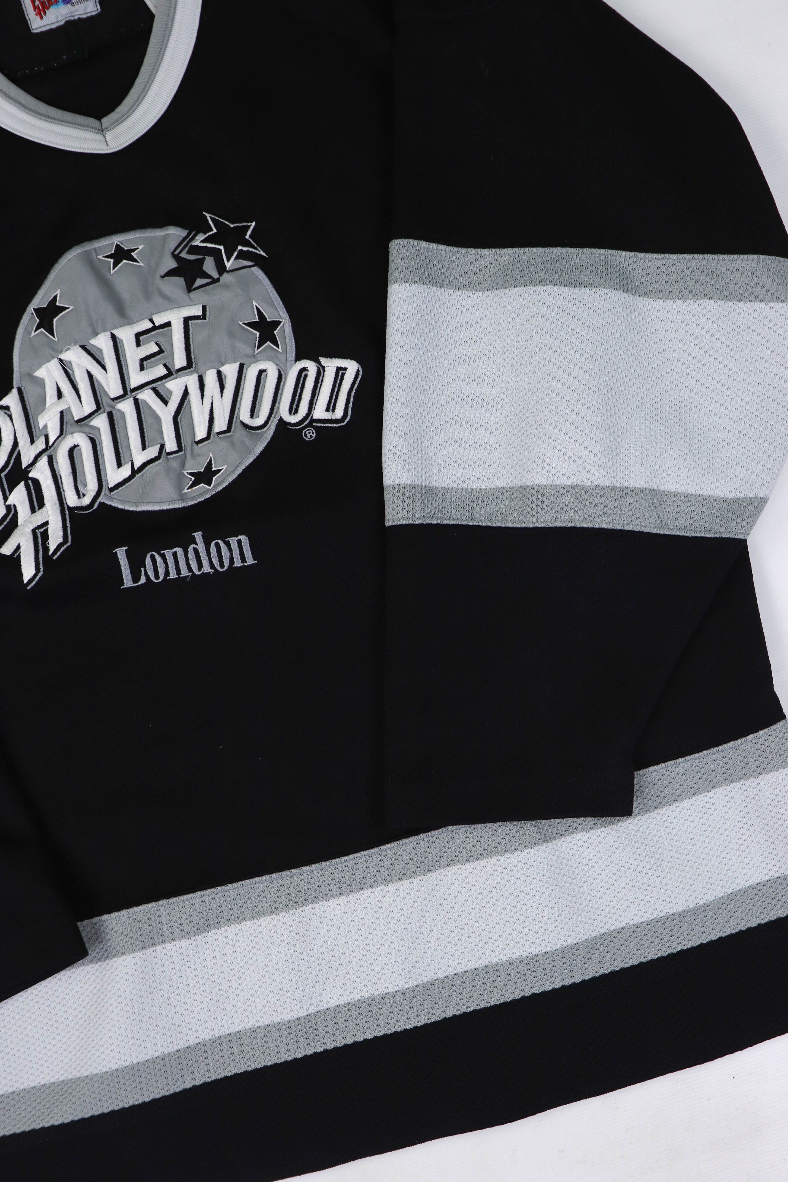 Planet Hollywood 90s Vintage Planet Hollywood London Big Logo Hockey Jersey Size US M / EU 48-50 / 2 - 5 Thumbnail