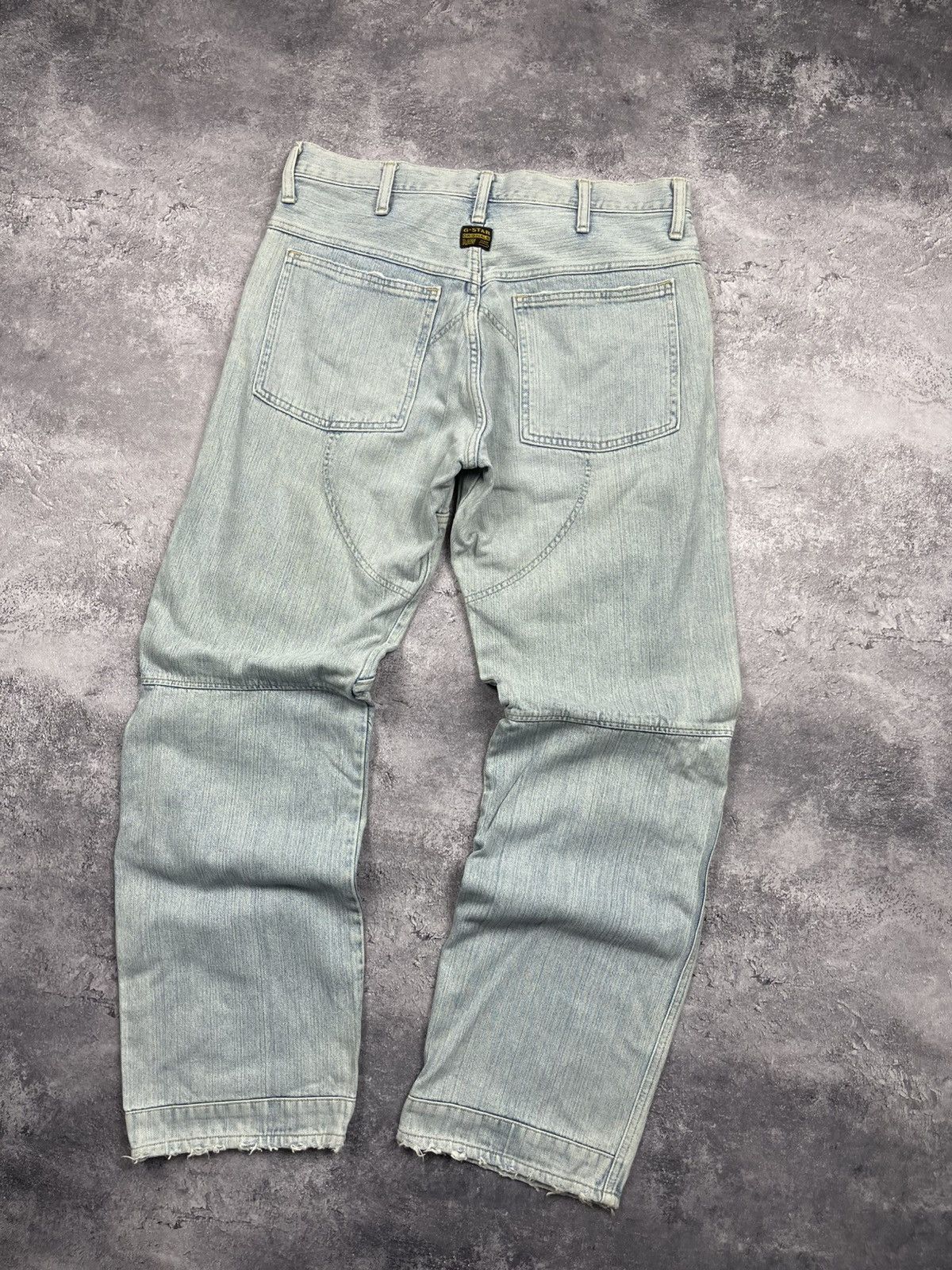 G-Star Vintage G-Star Raw Baggy Denim Jeans Double Knee Pants Y2K Size US 34 / EU 50 - 5 Thumbnail