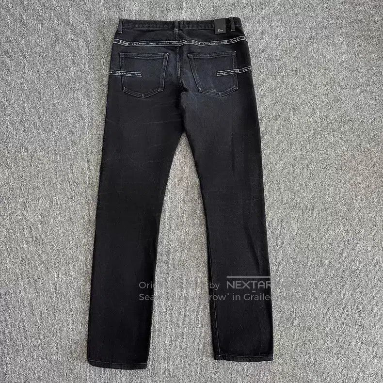 Dior Dior Back Atelire Slogan Denim Pants Size US 28 / EU 44 - 3 Thumbnail