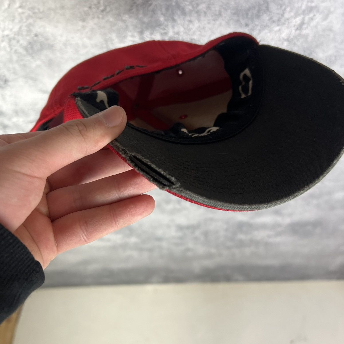 Oakley Oakley Cap Men's Red Polyester One Size Size ONE SIZE - 7 Thumbnail