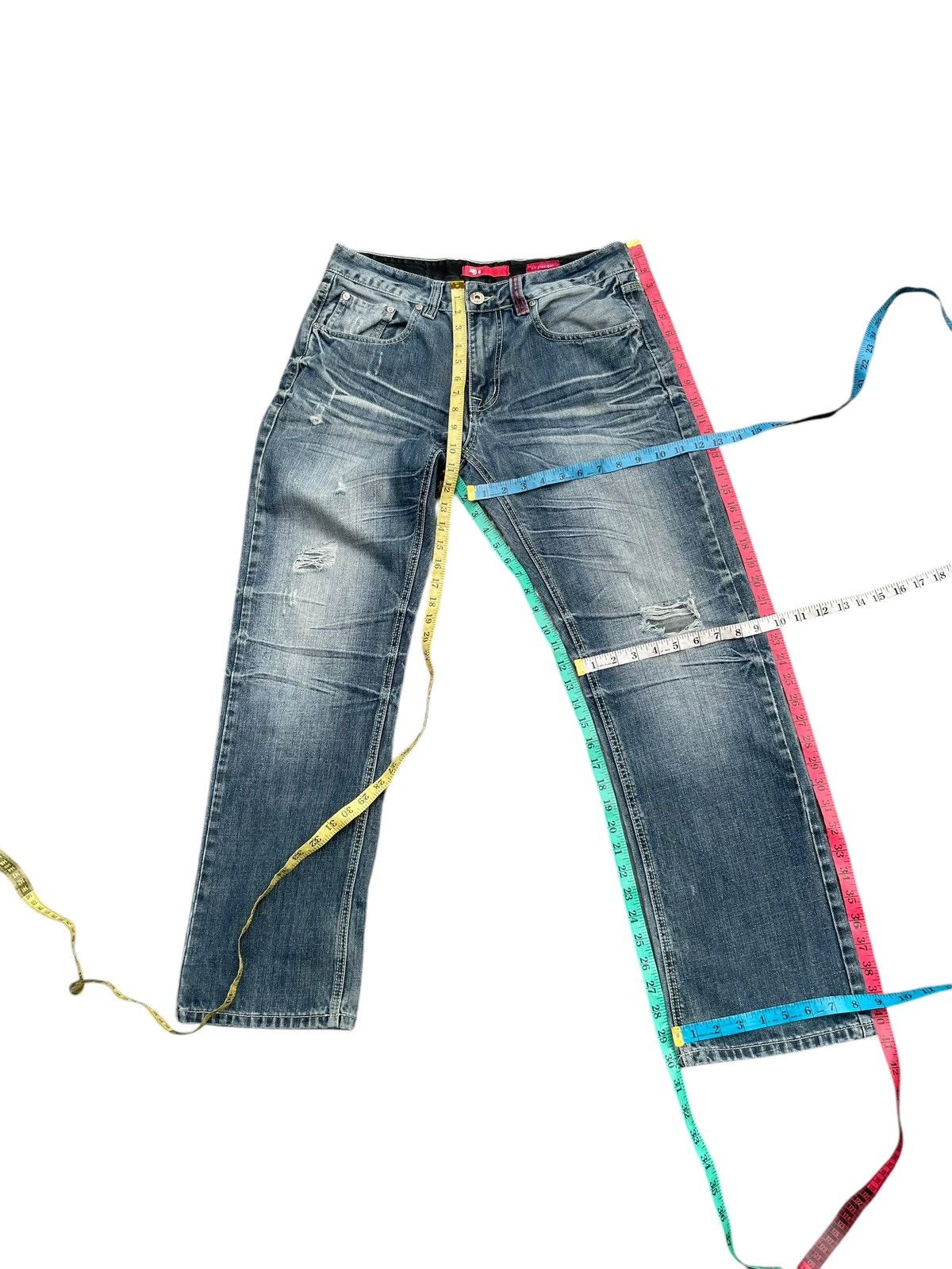 Ecko Unltd. Ecko Unltd Distresed Denim Size US 33 - 11 Thumbnail