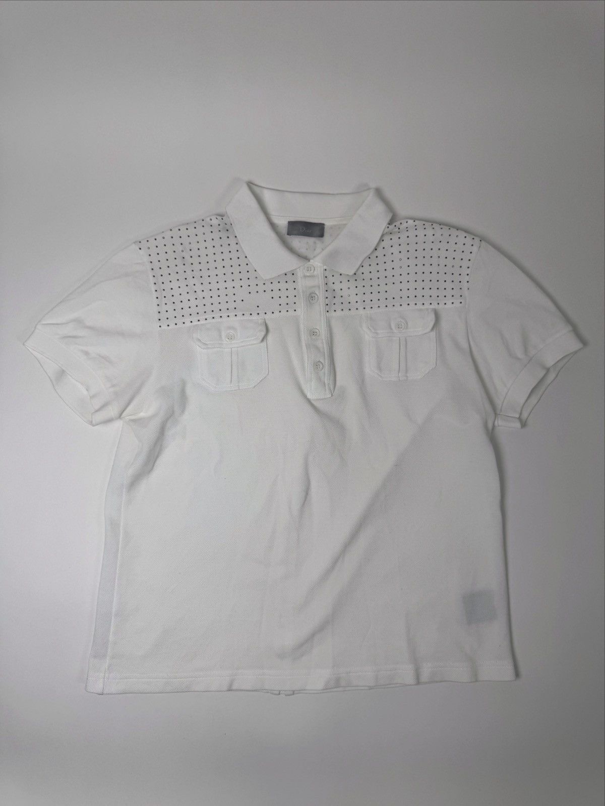 Dior dior homme ss06 studded polo | Grailed