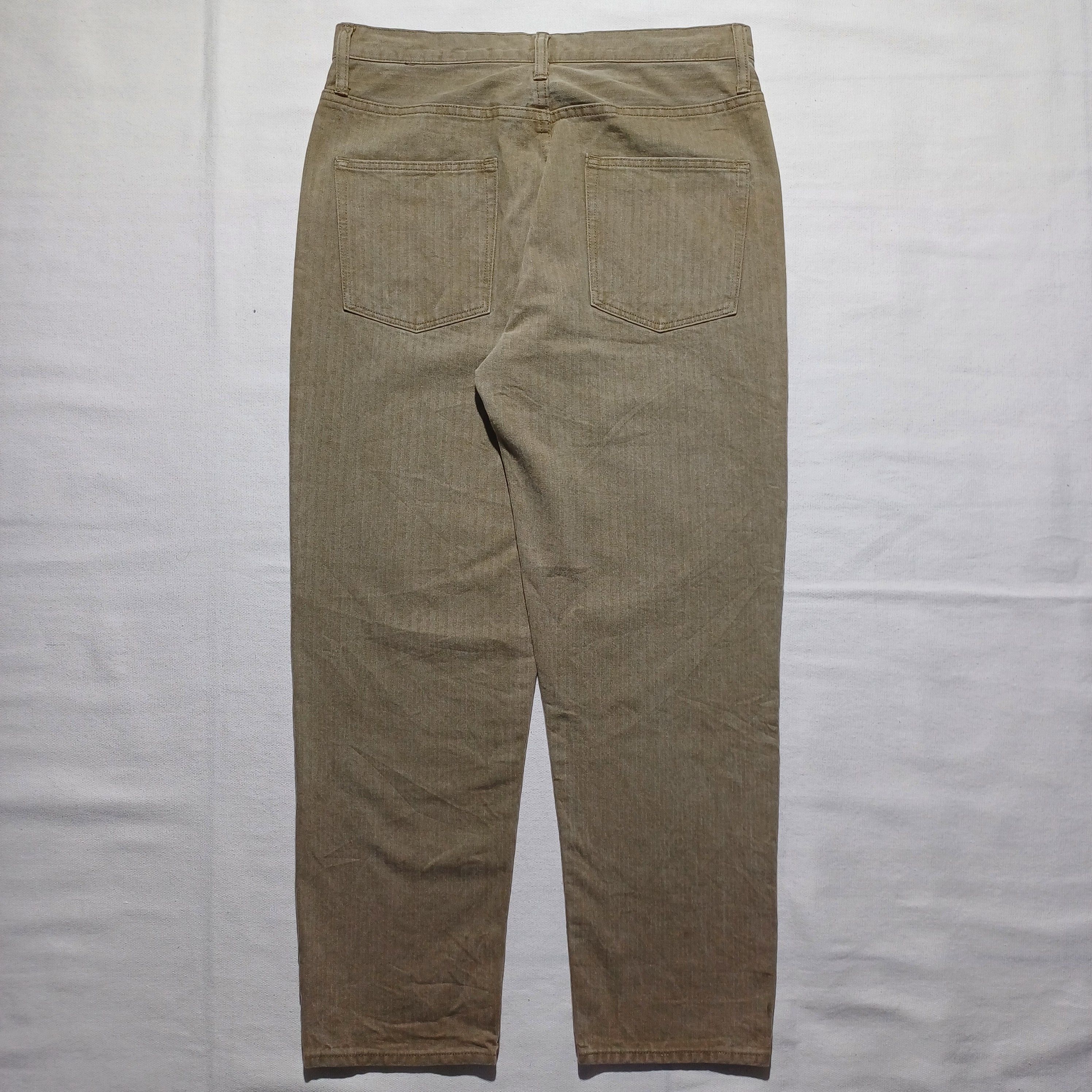 Journal Standard Beige Jeans Vintage Button Fly Journal Standart Size US 29 - 8 Thumbnail