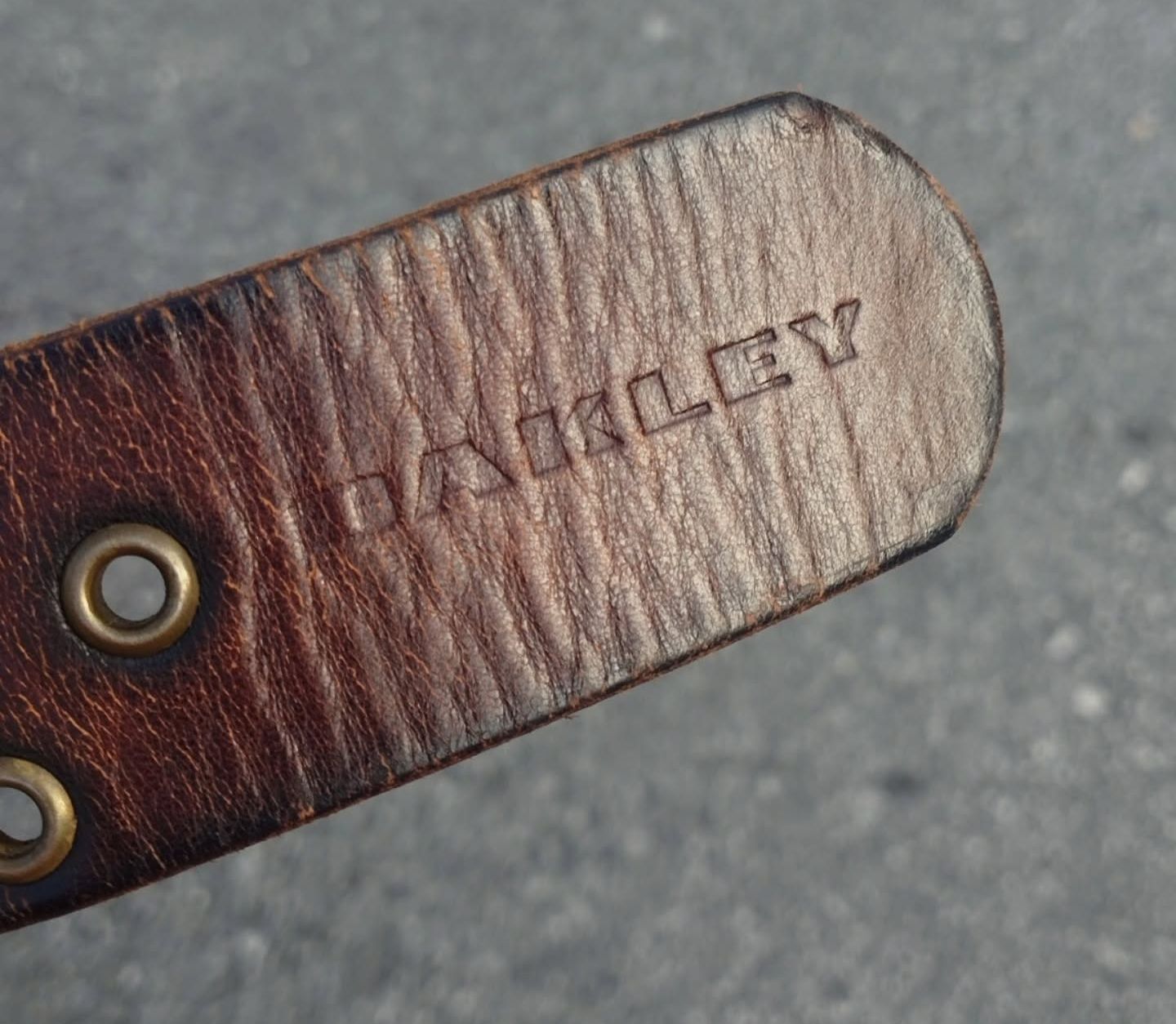 Oakley Vintage 2004 Oakley Leather Skull Belt Y2K Rare OAKLEY Size ONE SIZE - 6 Thumbnail