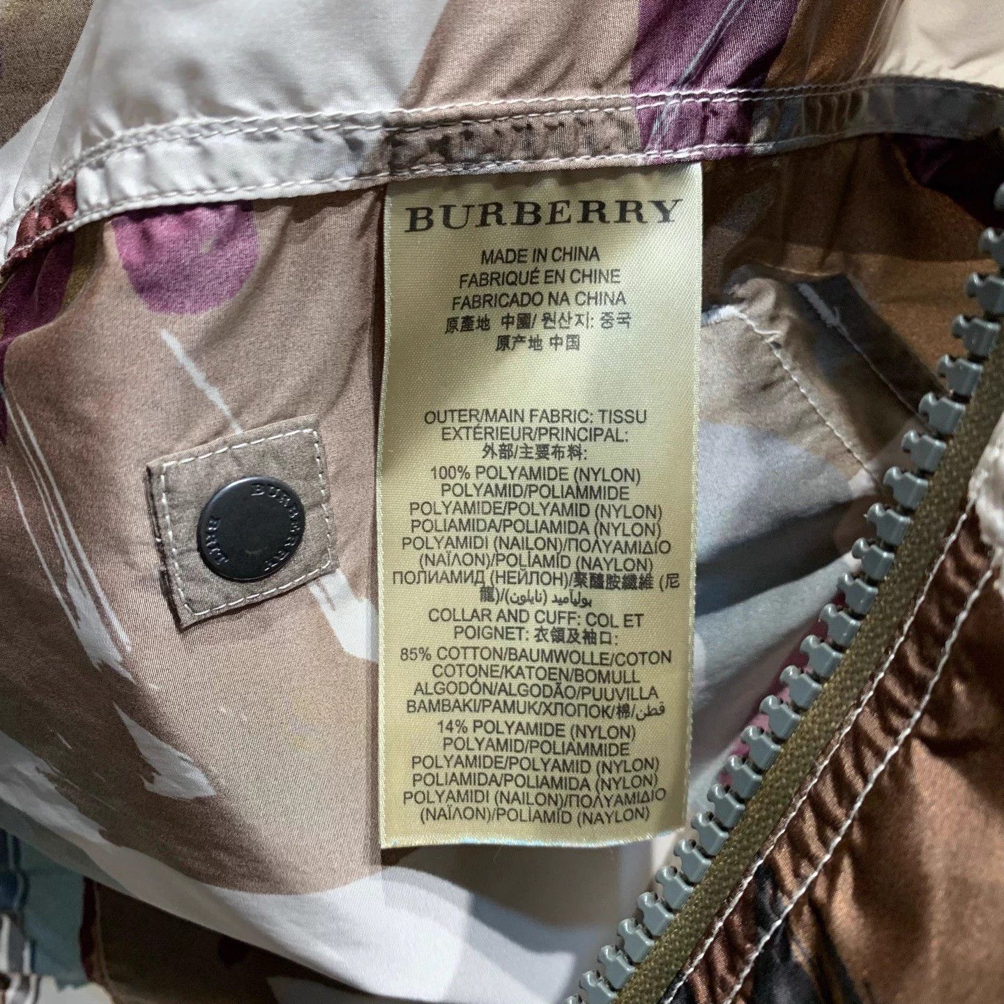 Burberry Burberry Camouflage Pilot Jacket Size L Size US L / EU 52-54 / 3 - 8 Thumbnail