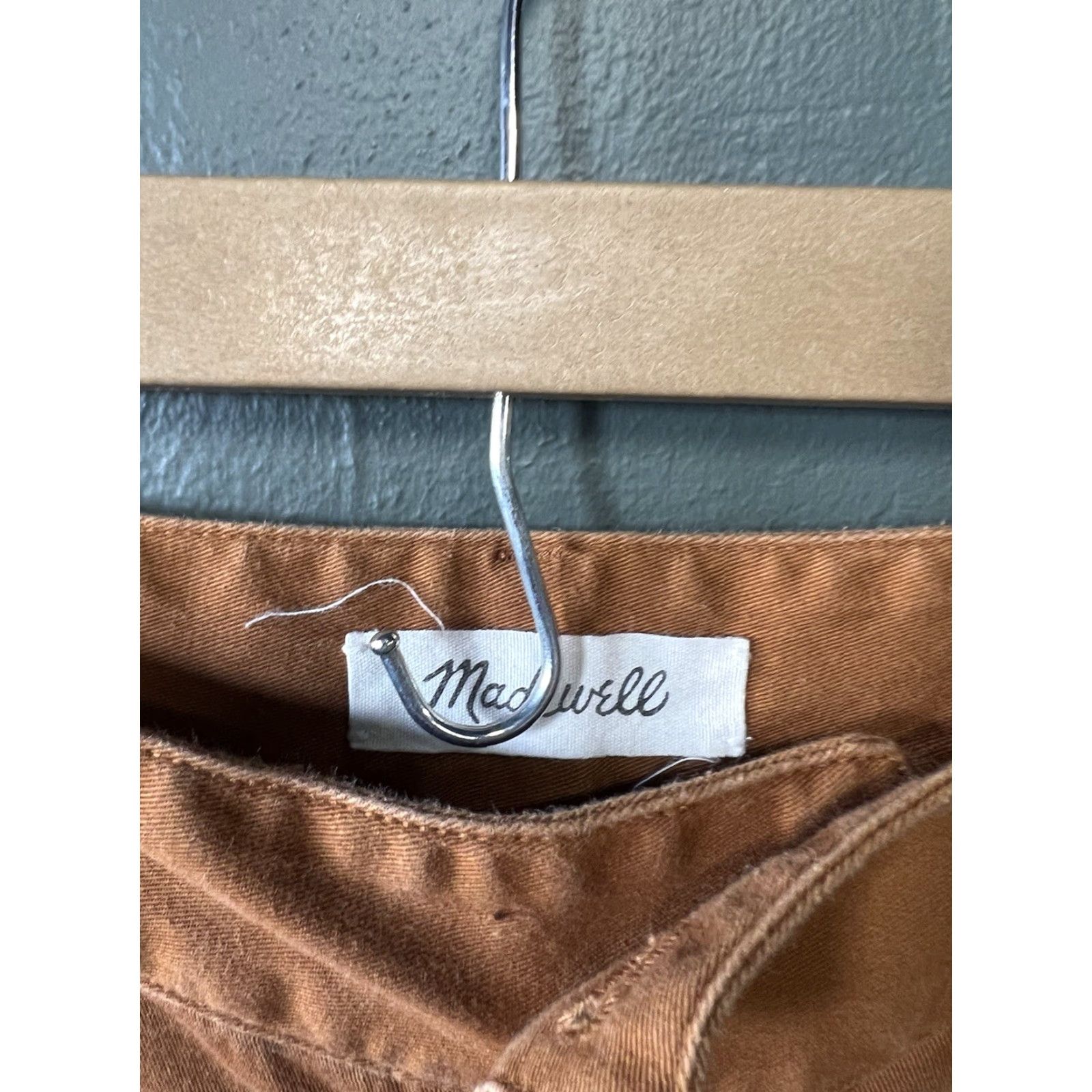 Madewell madewell Pants Women High Rise pleated tapered leg Chino Size 6 Brown Size 28" / US 6 / IT 42 - 3 Thumbnail