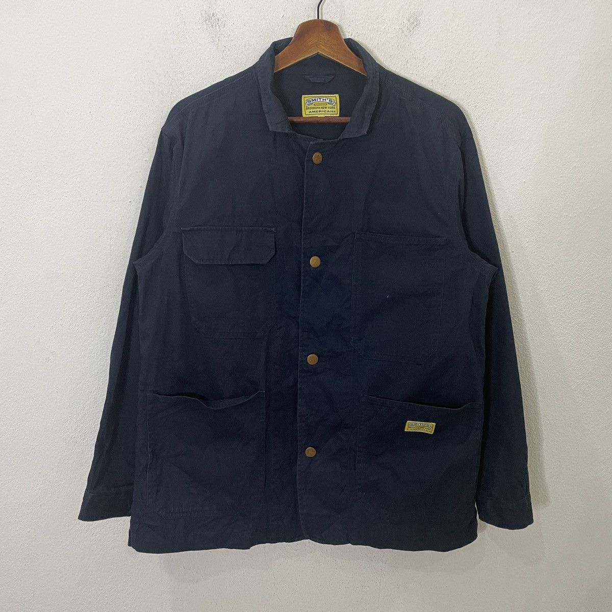 Japanese Brand Vintahe Smiths Workwear Jacket Size US M / EU 48-50 / 2 - 1 Thumbnail