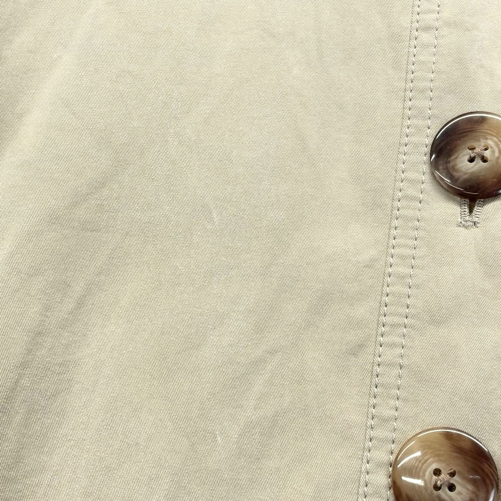 Massimo Dutti Massimo Dutti jacket Beige Women’s Lightweight Button Up UK 10 Regular Sleeve Long Size L / US 10 / IT 46 - 4 Thumbnail