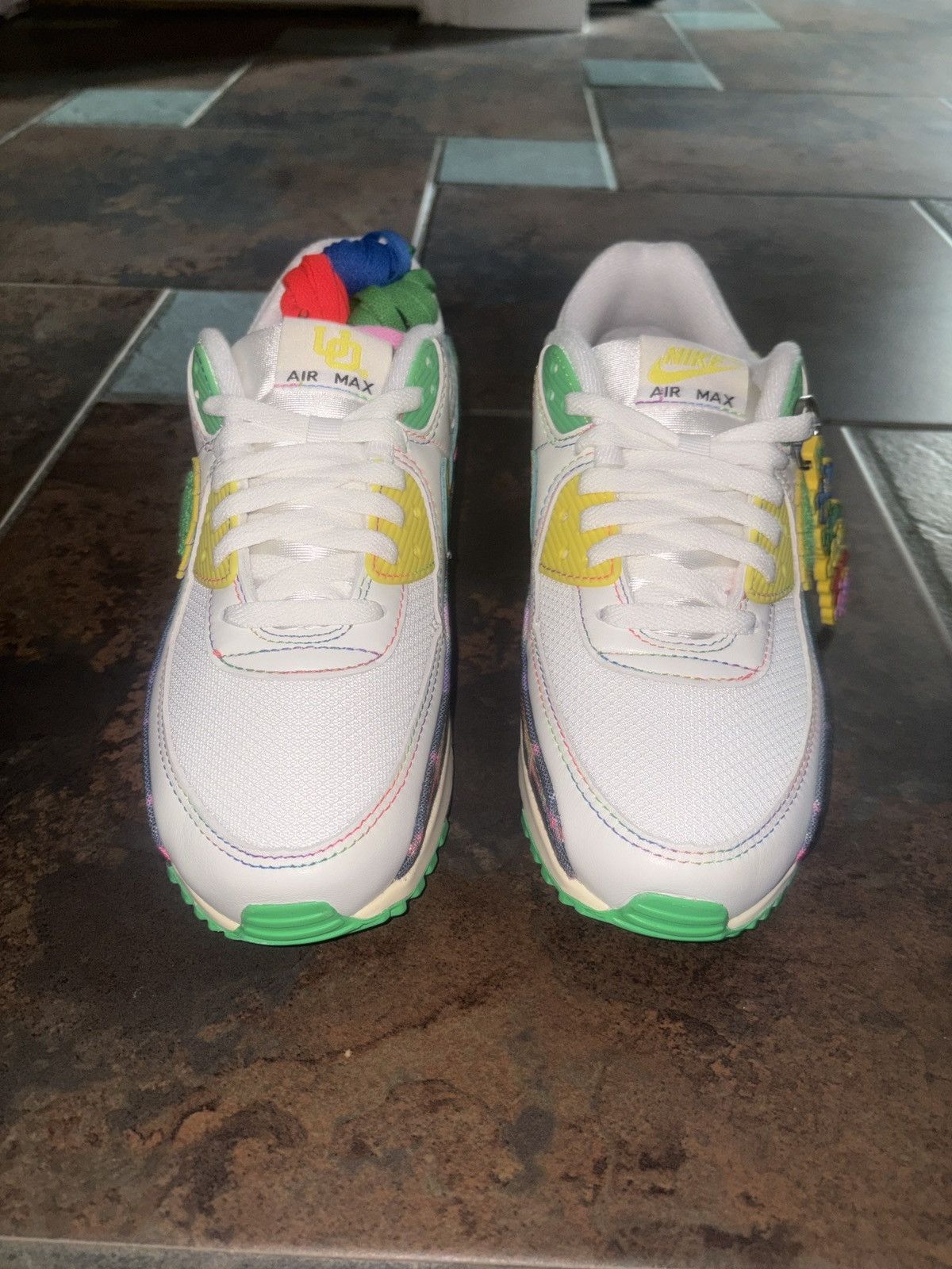 Nike Nike AM 90 “Grateful Dead U of Oregon Grateful Ducks” Sz 8.5 Size US 8.5 / EU 41-42 - 3 Thumbnail