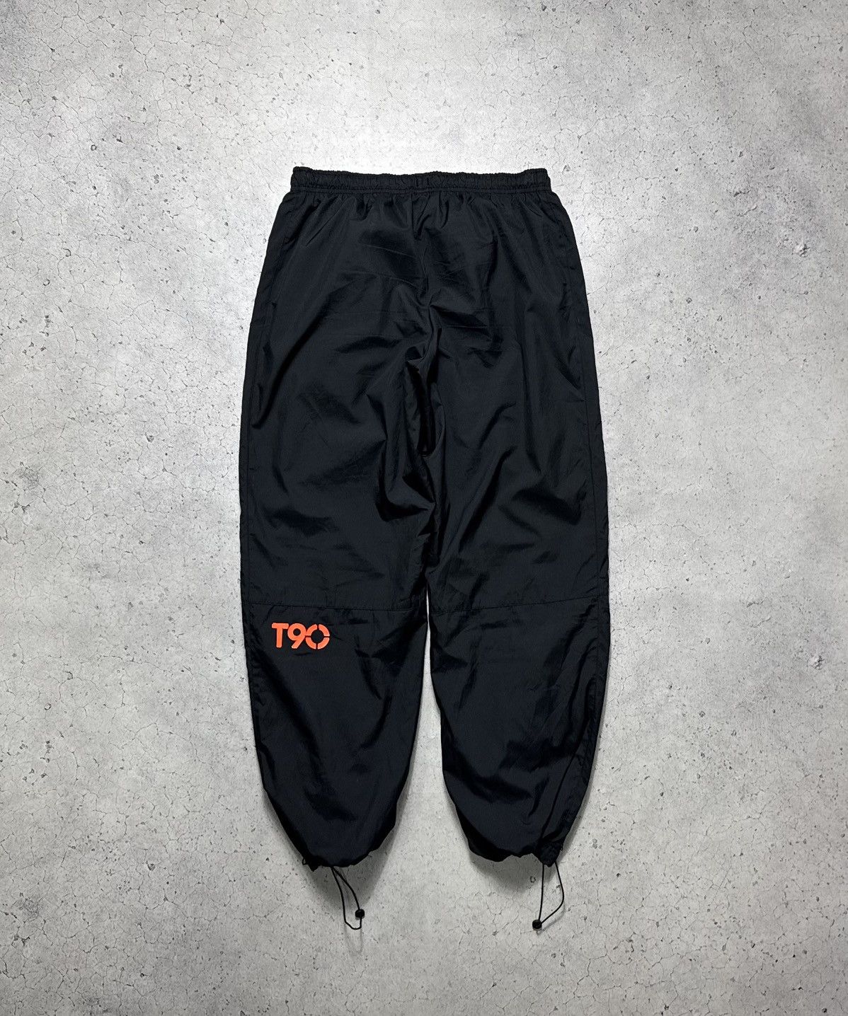 Nike Nike Vintage Baggy Track Pants Joggers Black Drill Swoosh Size US 34 / EU 50 - 7 Thumbnail