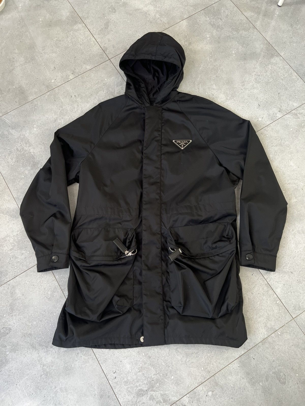 Prada Prada re-nylon parka Size US L / EU 52-54 / 3 - 1 Thumbnail