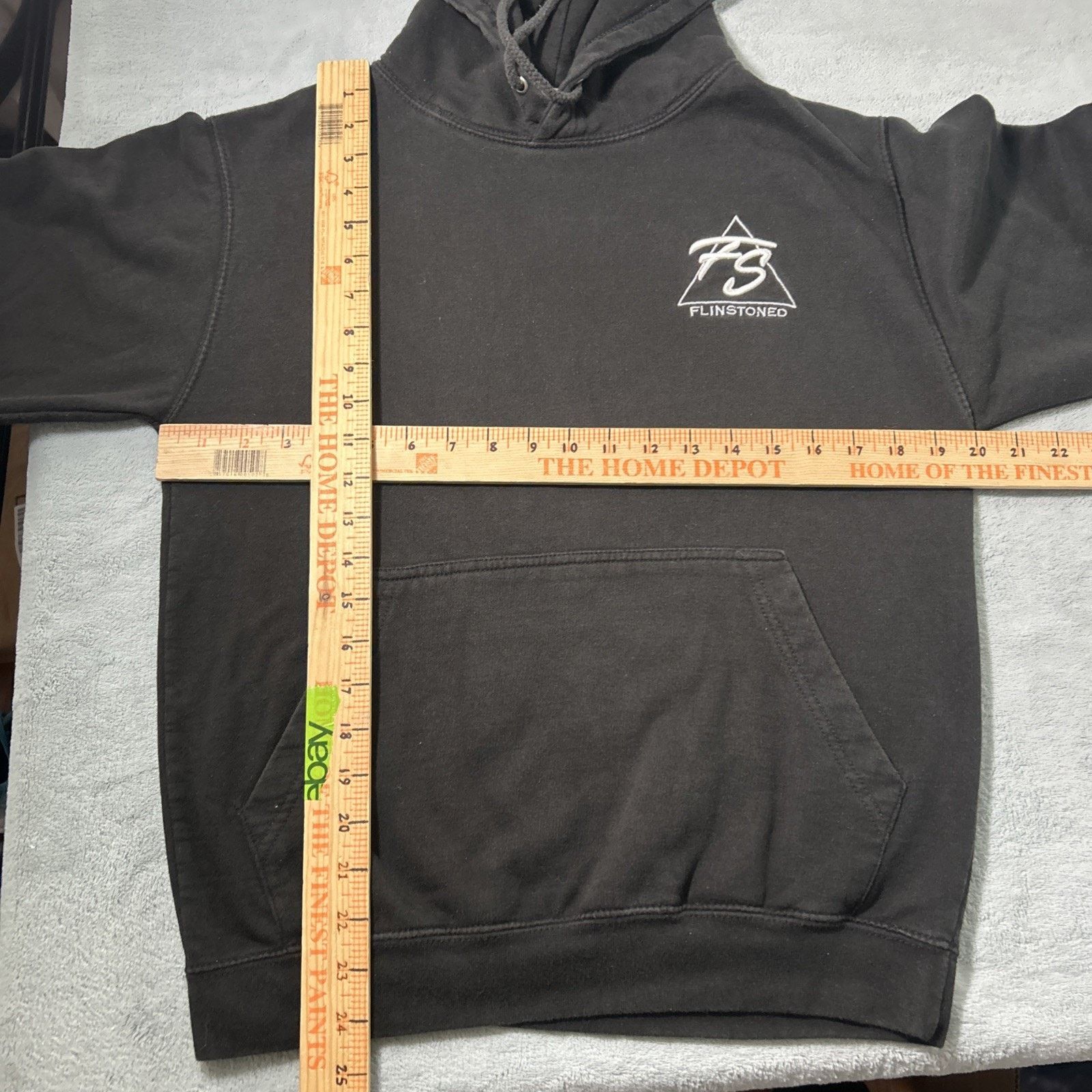 Gildan Flinstoned Clothing Hoodie Mens Small Goth Grunge Streetwear Size US S / EU 44-46 / 1 - 8 Thumbnail