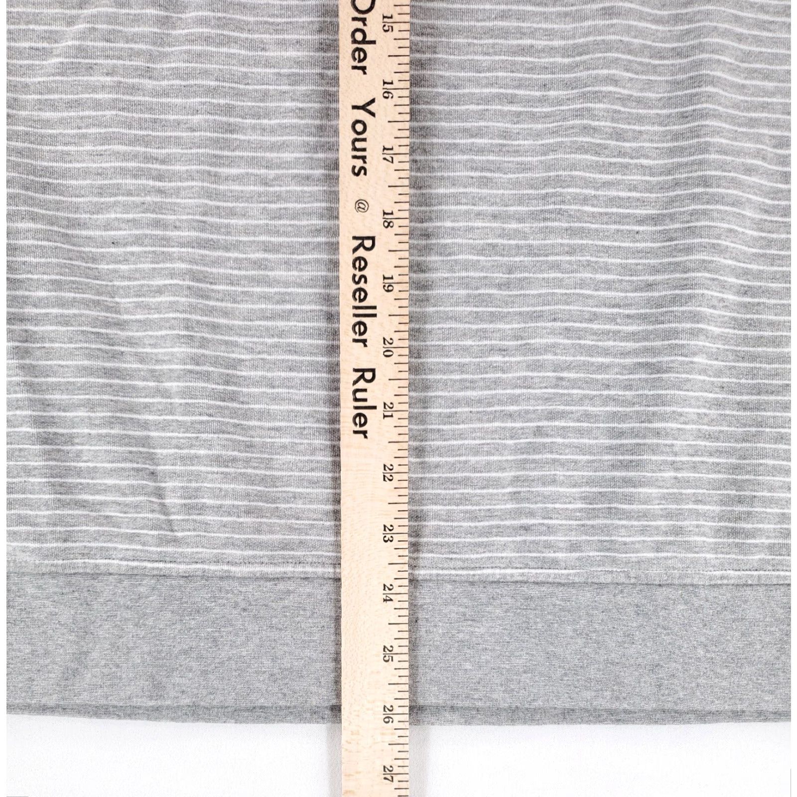 Peter Millar Peter Millar Crown Comfort 1/4 Zip Grey White Striped Long Sleeve Mens XL Size US XL / EU 56 / 4 - 6 Thumbnail