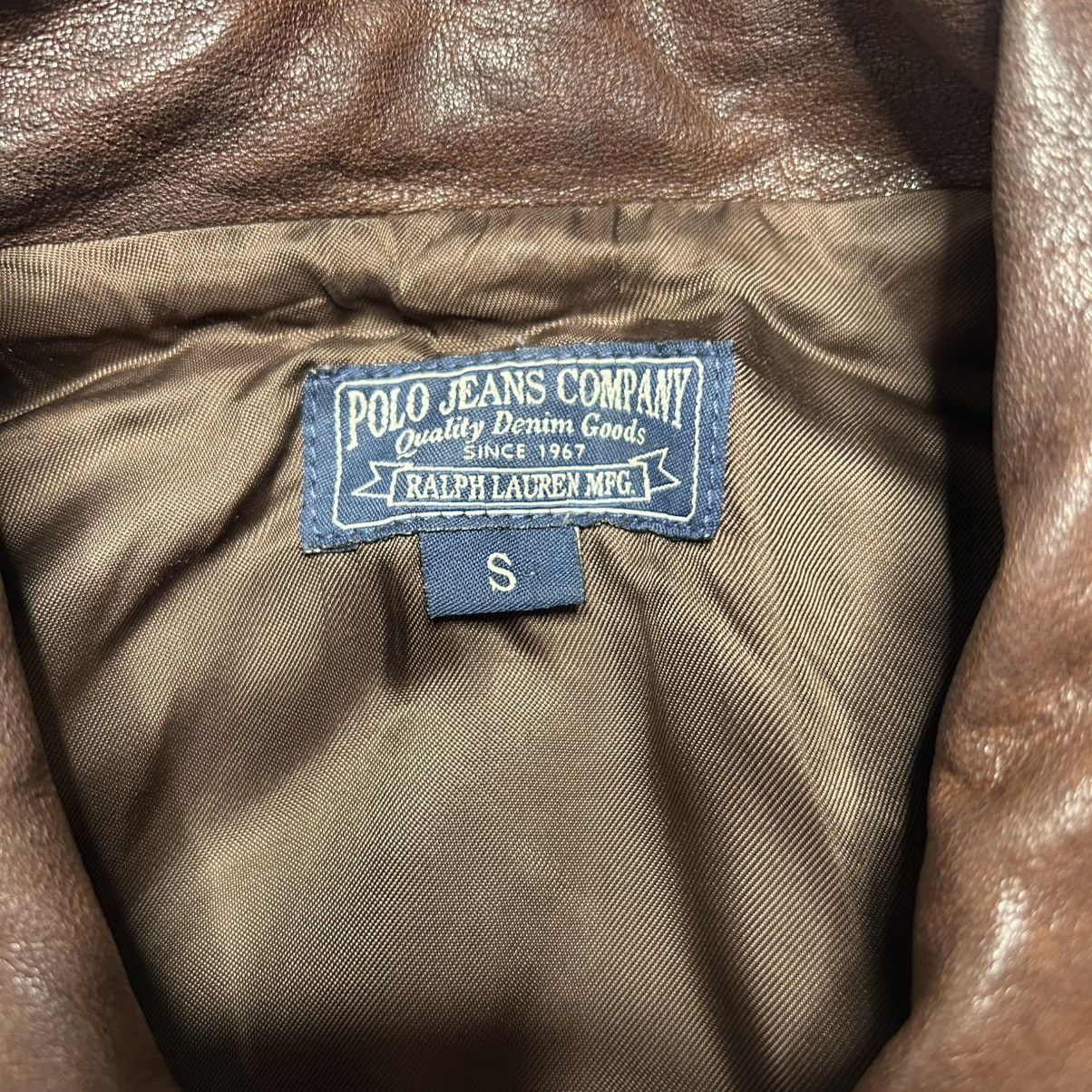 Ralph Lauren Vintage ralph lauren leather jacket Size US S / EU 44-46 / 1 - 4 Thumbnail