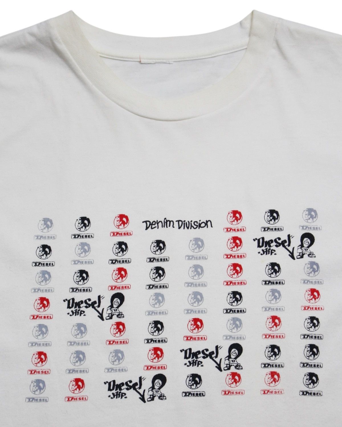 Diesel 2000S DIESEL MULTI LOGO TEE Size US L / EU 52-54 / 3 - 2 Thumbnail