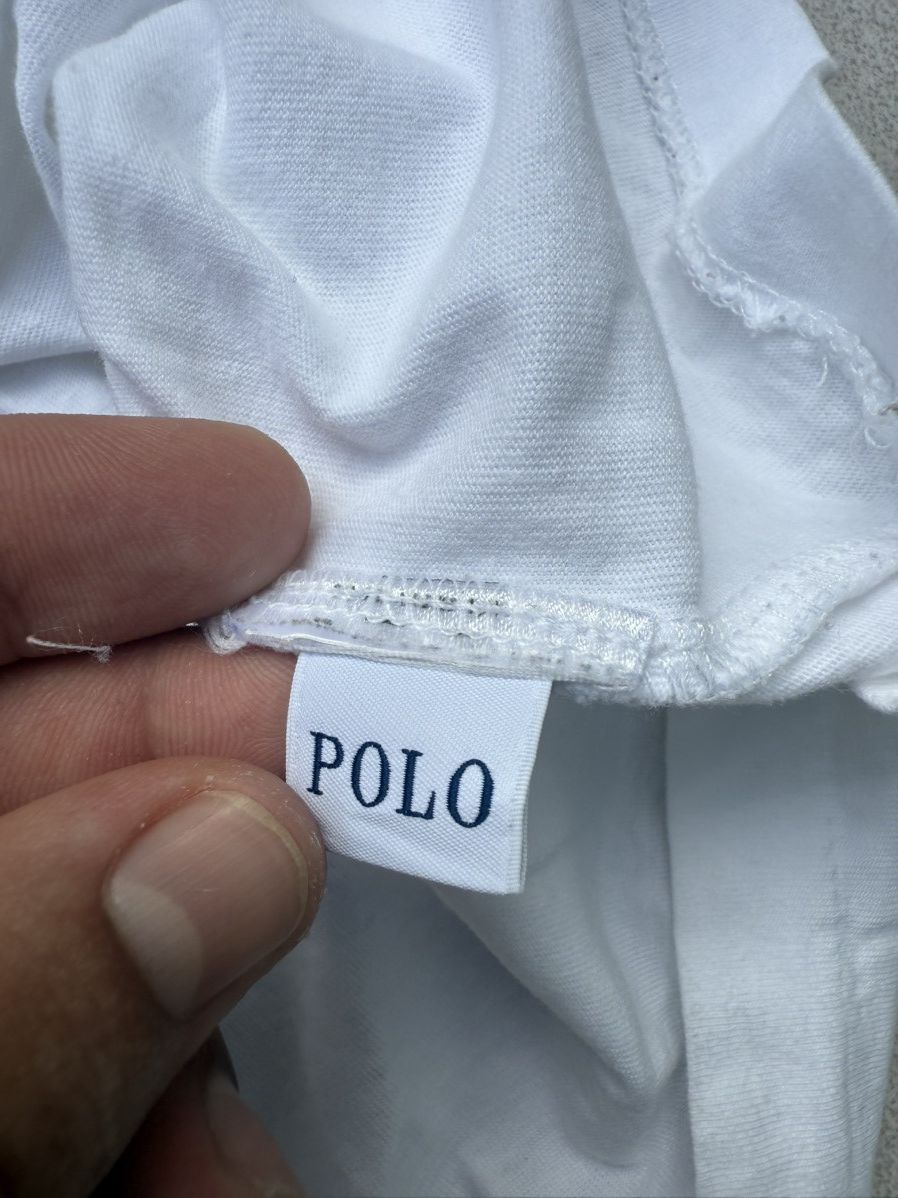 Polo Ralph Lauren 90’s POLO RL RETRO MULTI LOGO Y2K VINTAGE ITALIAN TEE TSHIRT Size US XL / EU 56 / 4 - 7 Thumbnail