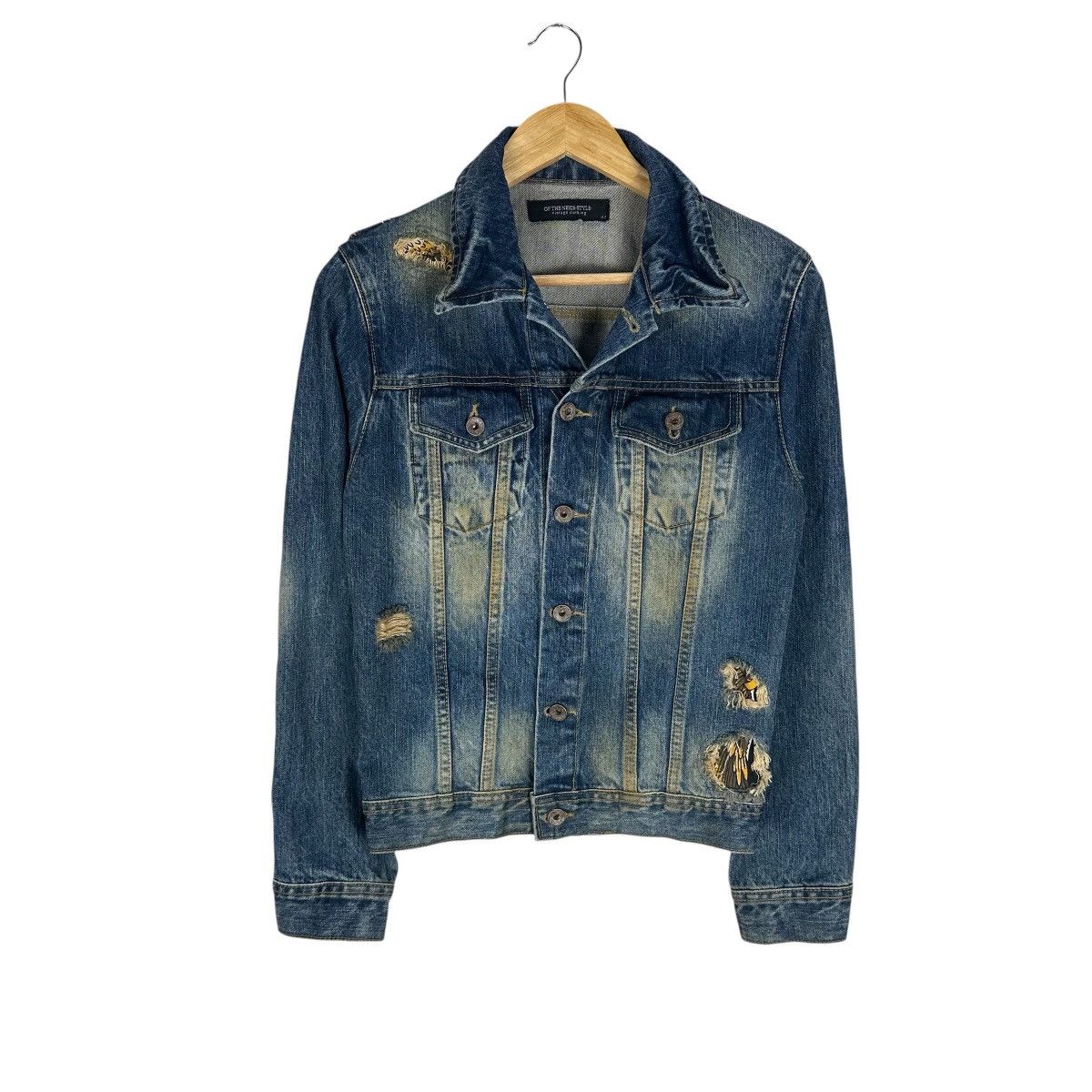 If Six Was Nine OF THE NEIGE PATCHWORK DENIM JACKET Size US S / EU 44-46 / 1 - 1 Thumbnail