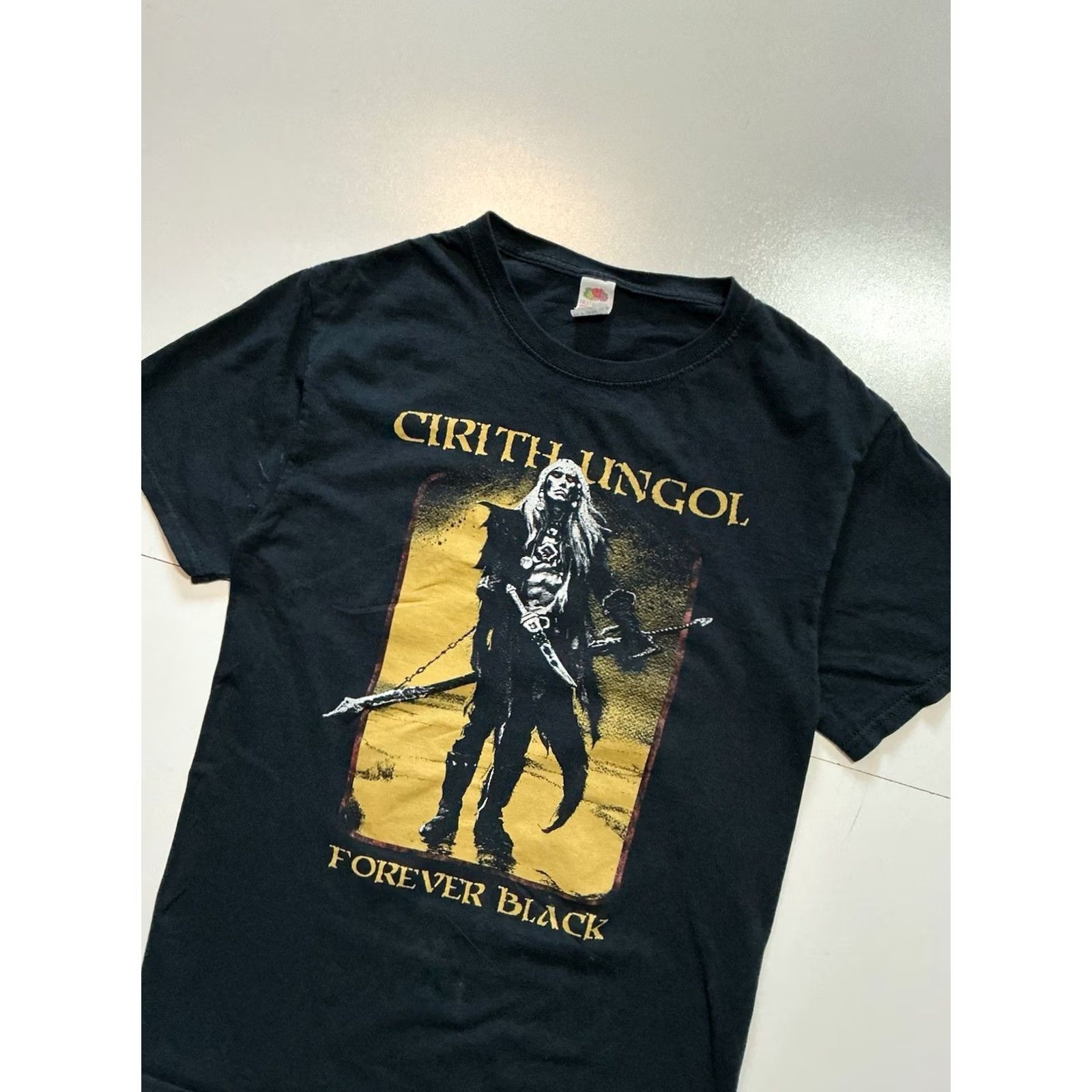 Fruit Of The Loom Cirith Ungol Forever Black Heavy Doom Metal Band 2020 Album Graphic T-Shirt Sz.S Size US S / EU 44-46 / 1 - 3 Thumbnail