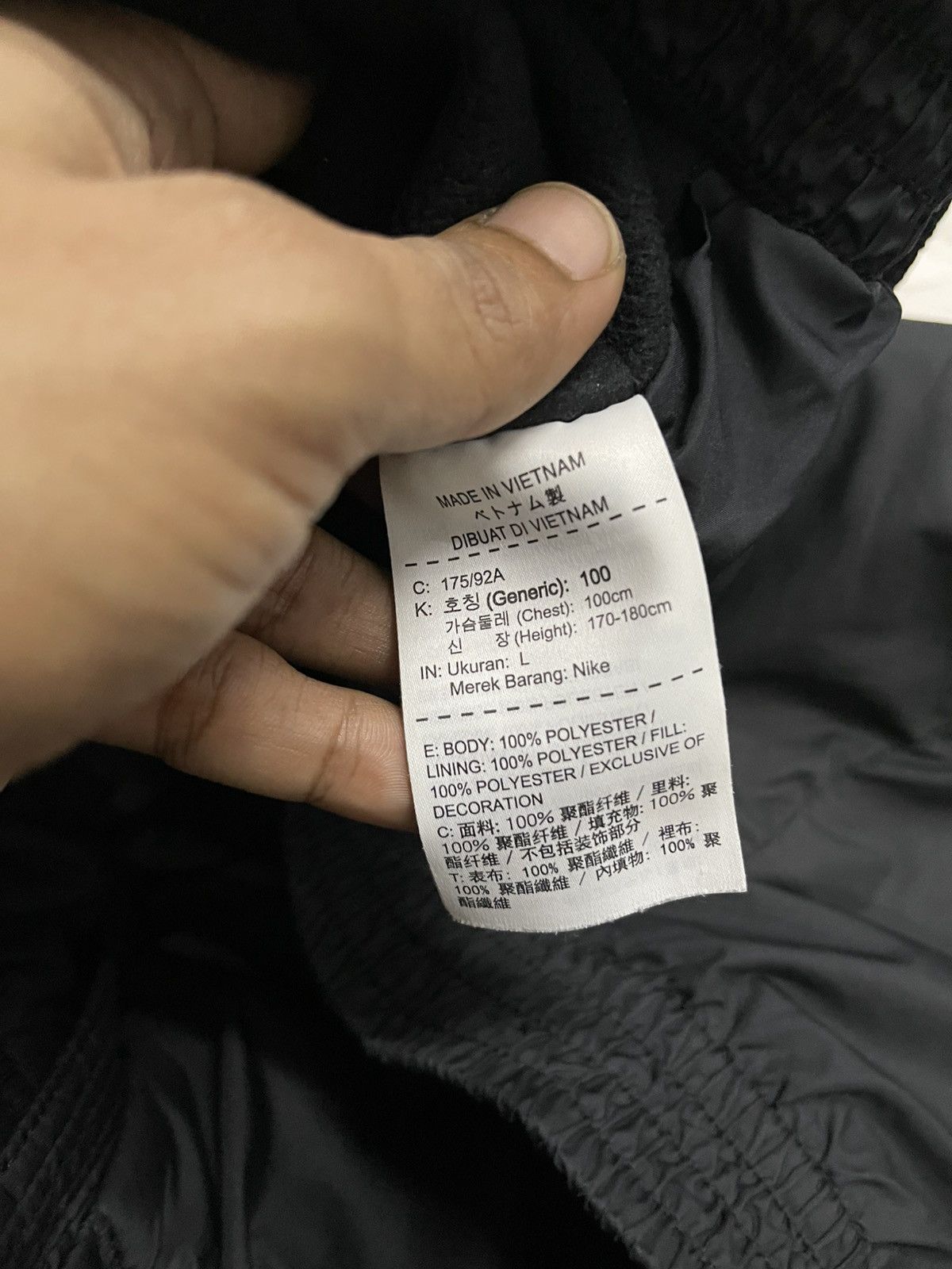 Nike 2000s NIKE BOMBER JACKET BIG LOGO SUN FADED Size US L / EU 52-54 / 3 - 11 Thumbnail
