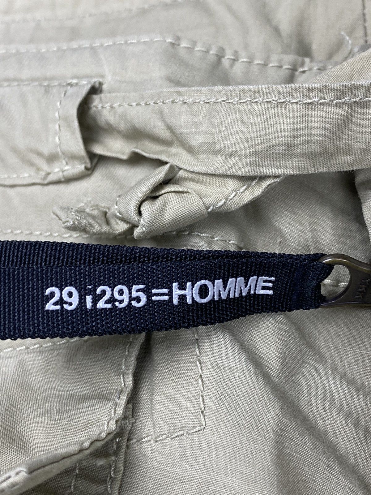 20471120 × If Six Was Nine × Japanese Brand Vintage 90s Japanese Streetwear 291295=HOMME Cargo Pant Size US 30 / EU 46 - 4 Thumbnail