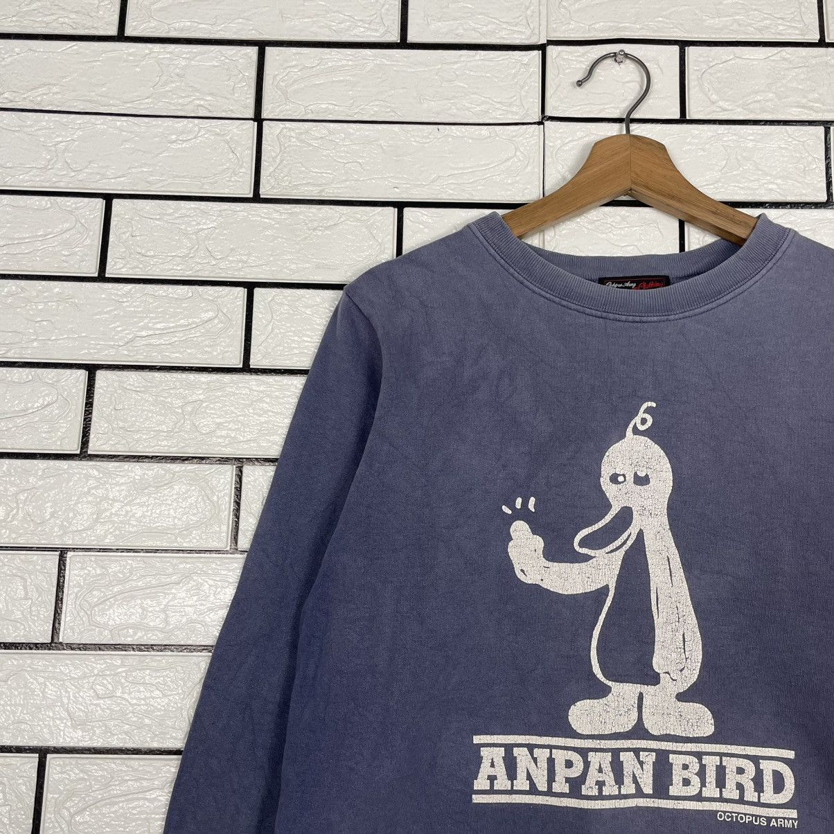 Japanese Brand Vintage 90s Octopus Army Anpan Bird Sweatshirt Size US S / EU 44-46 / 1 - 6 Thumbnail