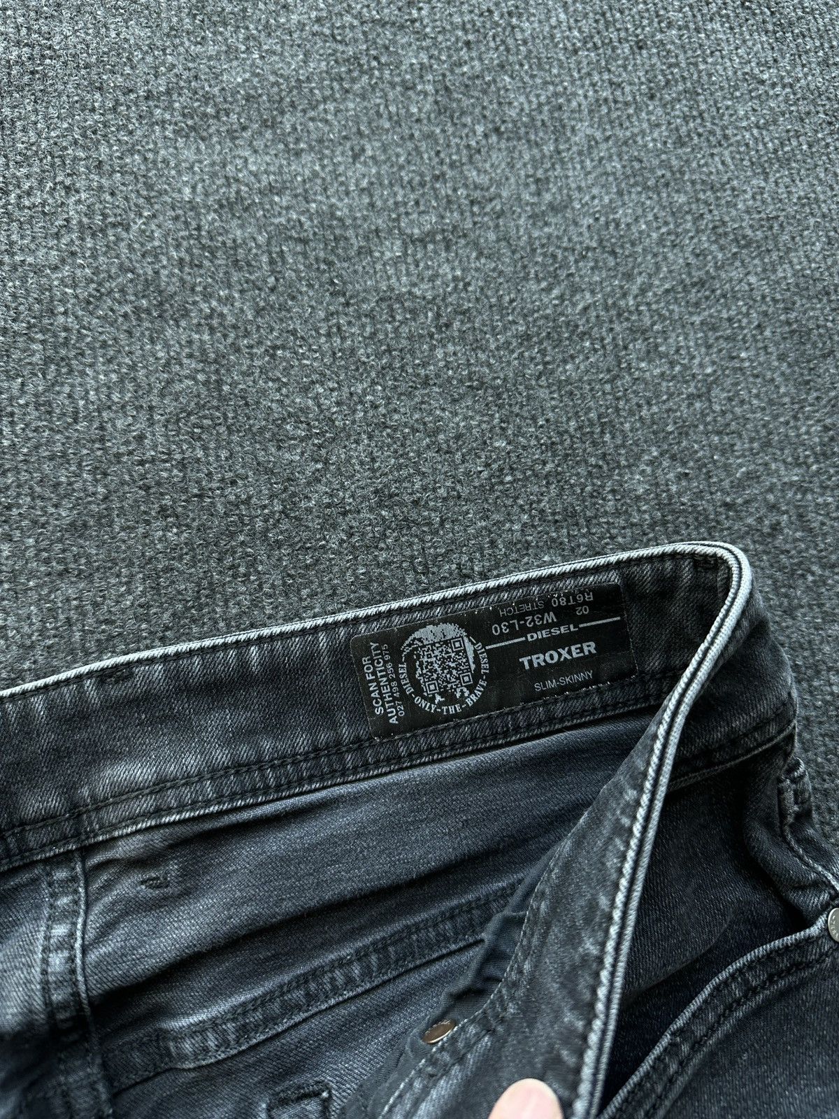 Diesel 🚨 RARE DIESEL MEN DENIM JEANS AVANT GARDE IFSIXWASNINE Y2K Size US 32 / EU 48 - 7 Thumbnail