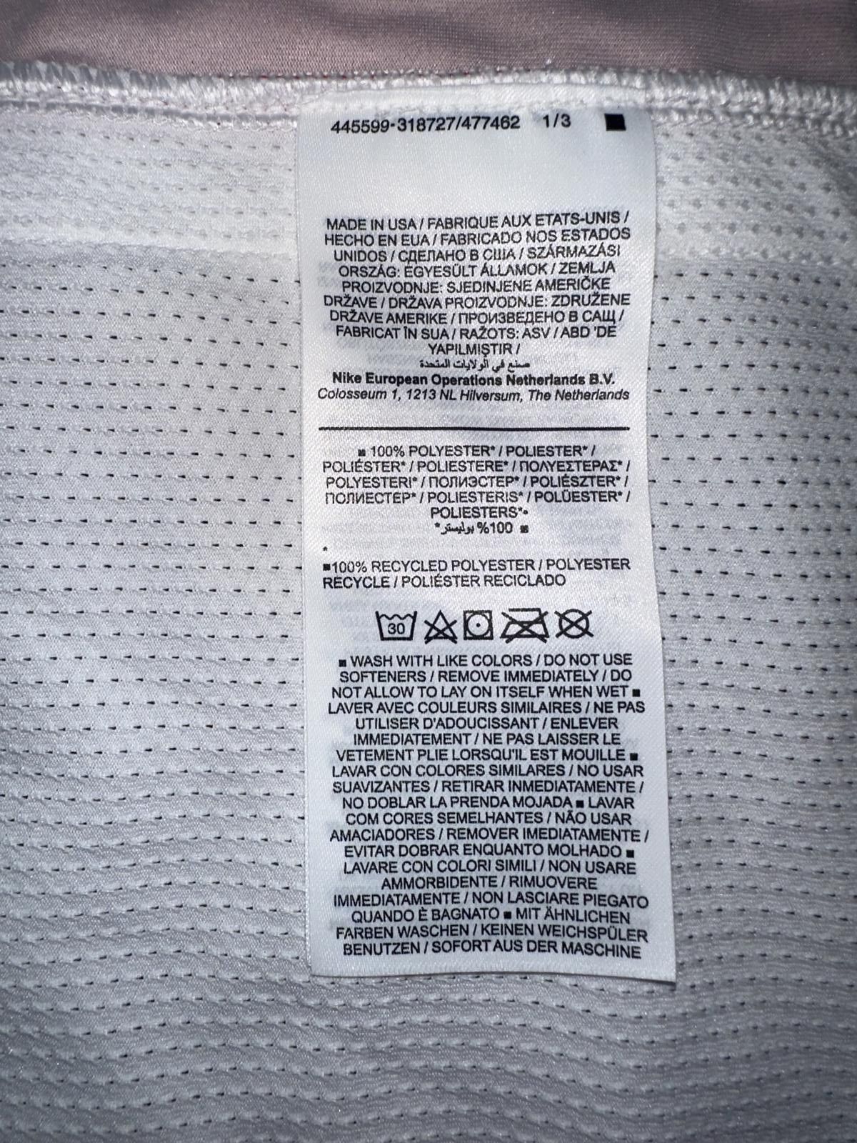 Nike Nike Men’s 2020 Olympic Basketball España Team Issue White Jersey Size US XL / EU 56 / 4 - 5 Thumbnail