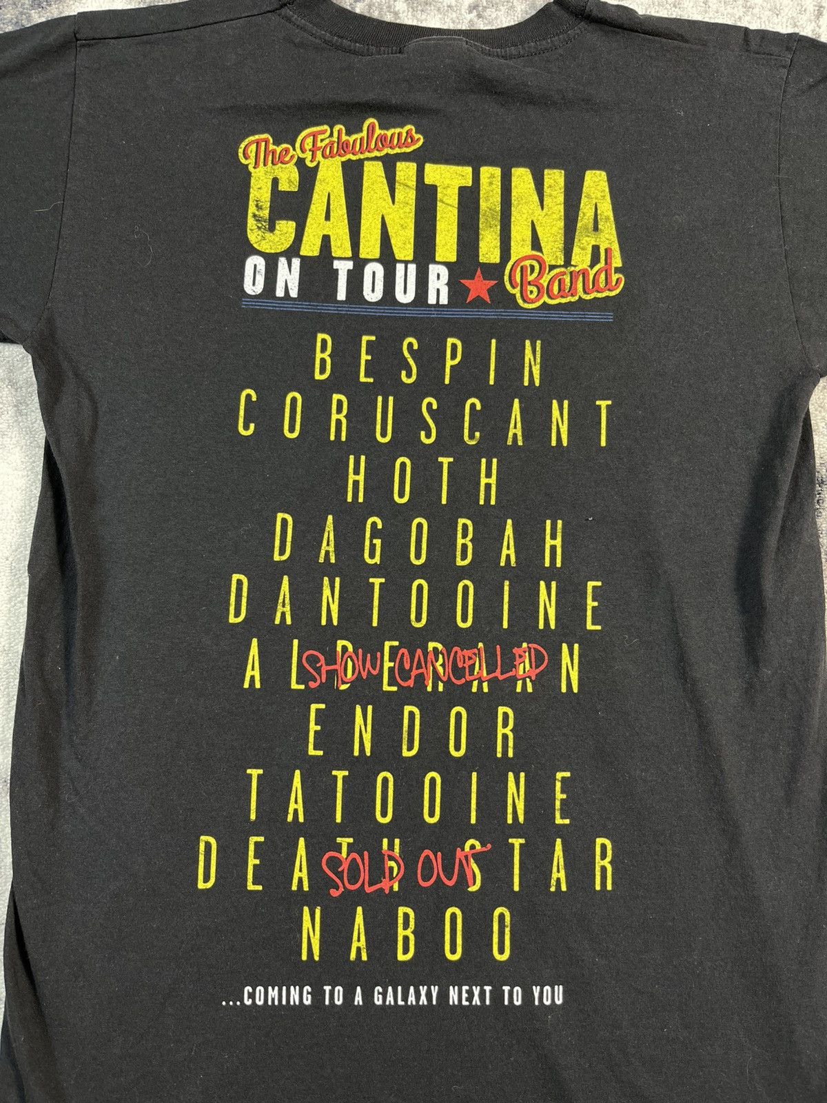 Star Wars Star Wars Cantina Band T Shirt Black S Graphic Tee Size US S / EU 44-46 / 1 - 10 Thumbnail