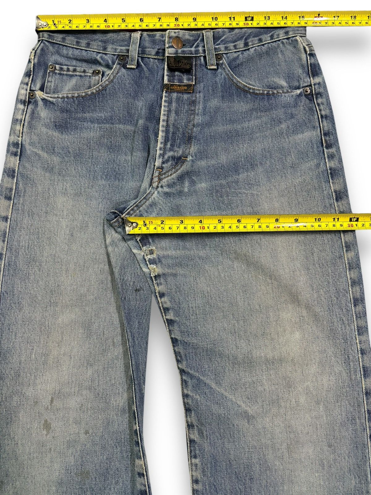 Marithe + Francois Girbaud Vintage 90s Marithe Francois Girbaud Baggy Distressed Jeans Size US 30 / EU 46 - 16 Thumbnail